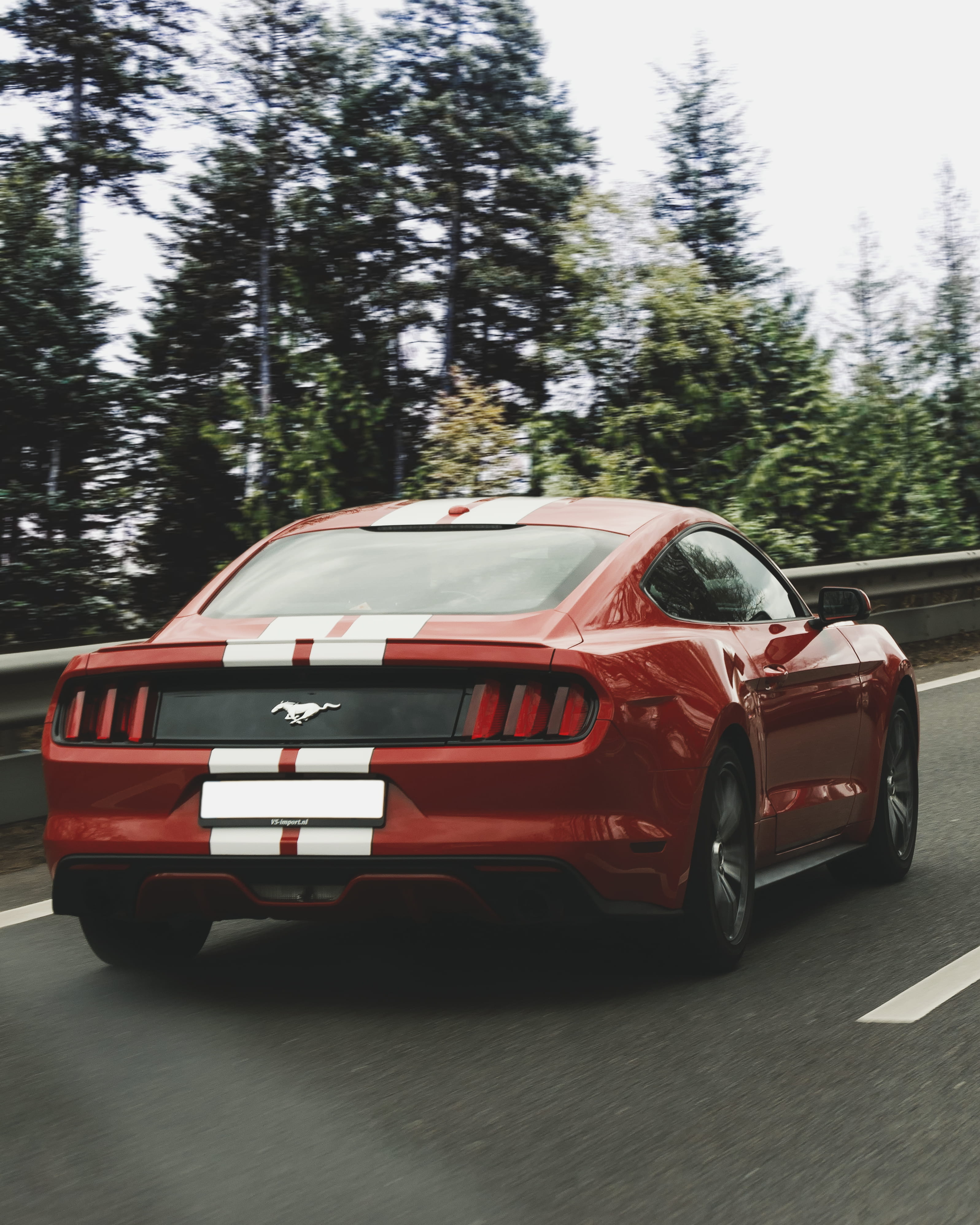 outdoors, ford, 4K, america, us, motion, transportation, forest, car, race, toy car, red, land vehicle, motor vehicle, sports car, import, day, plant, Phone HD Wallpaper