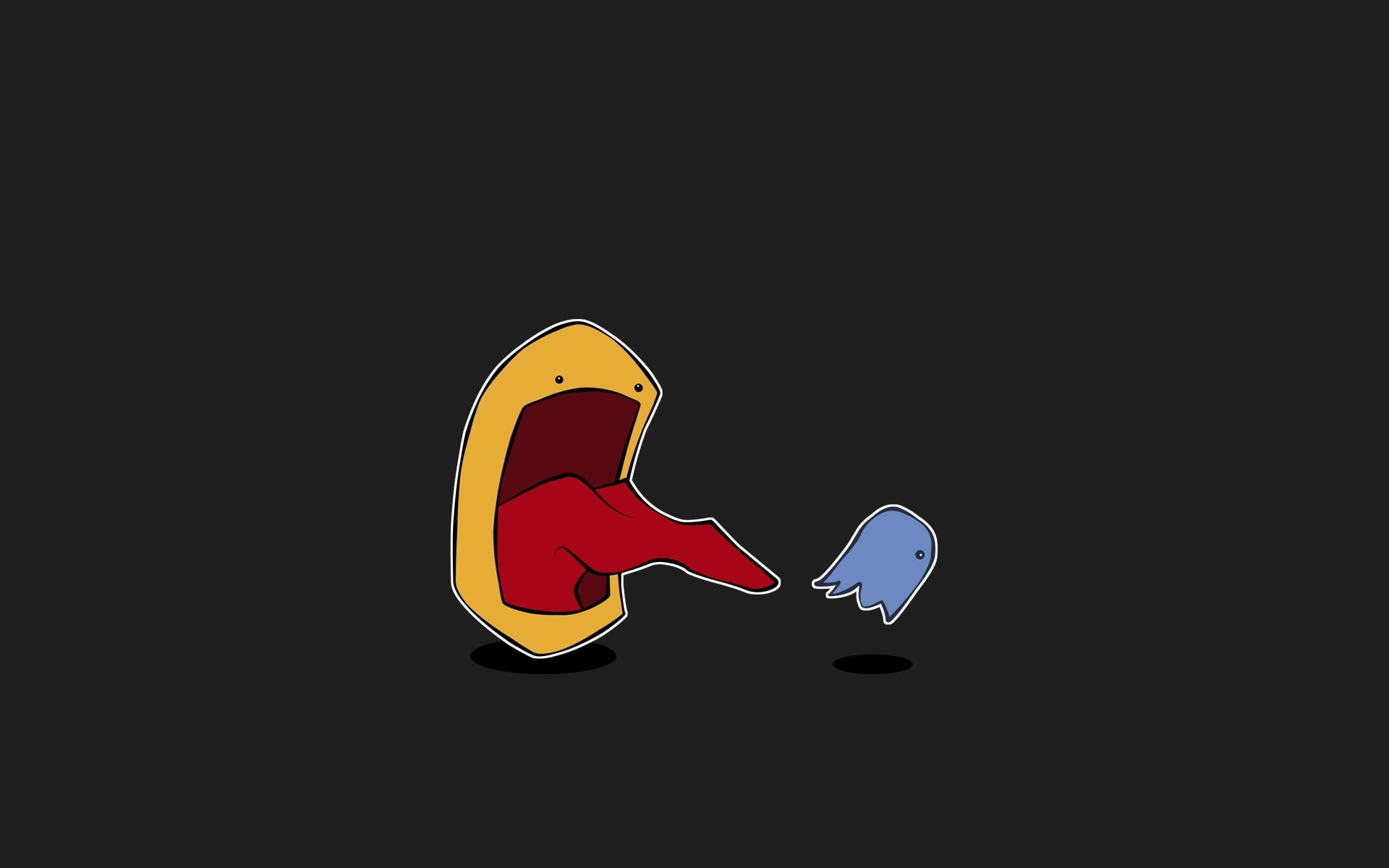art, alternative, 1080P, hd, x, Pac-Man, pacman, alternative art, HD Wallpaper