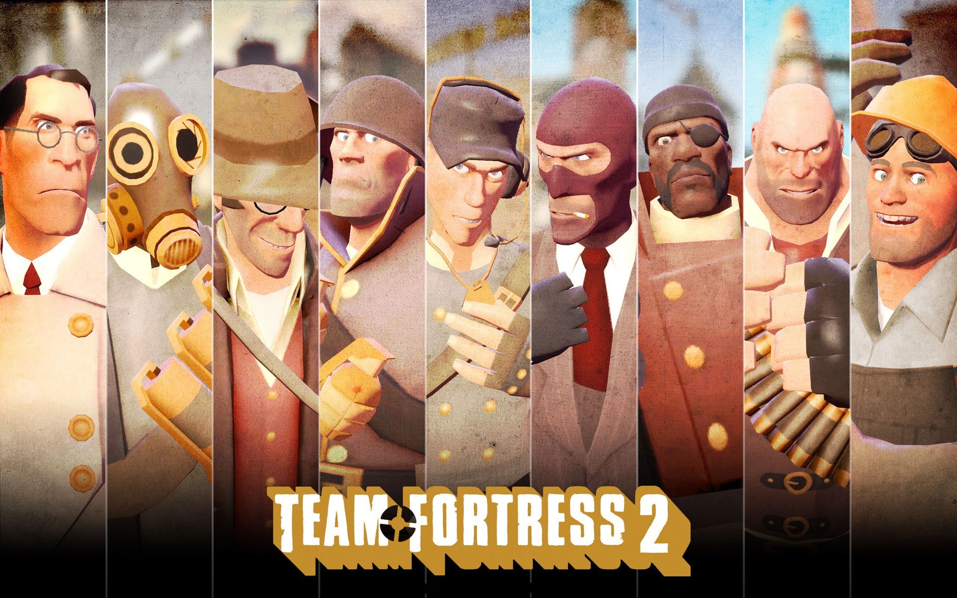 guns, multiplayer, battle, team, fortress, valve, 1080P, HD Wallpaper