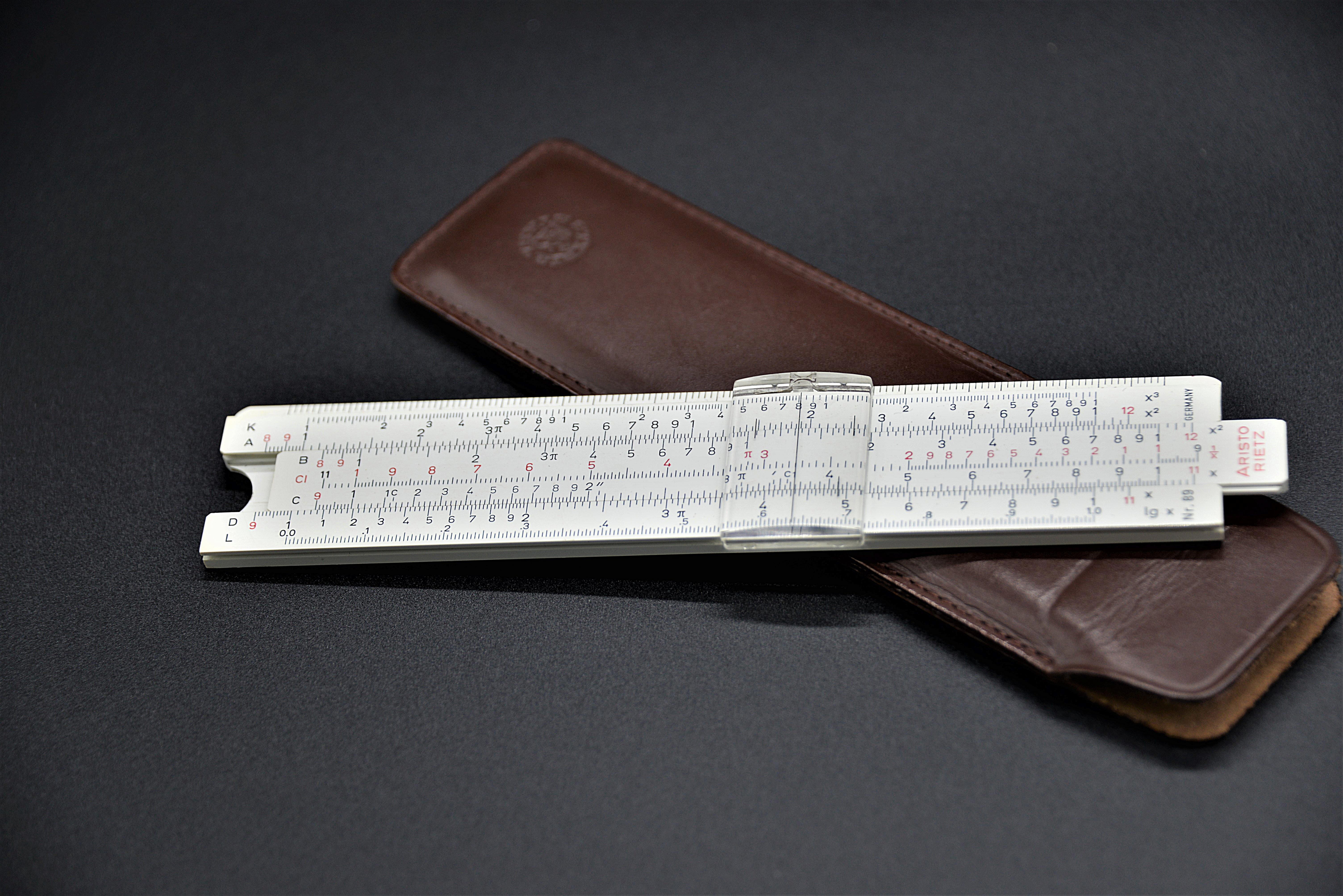 scales, table, sharp, slide rule, directly above, computing device, indoors, studio shot, healthcare and medicine, gray background, brown, still life, logarithmic, HD Wallpaper