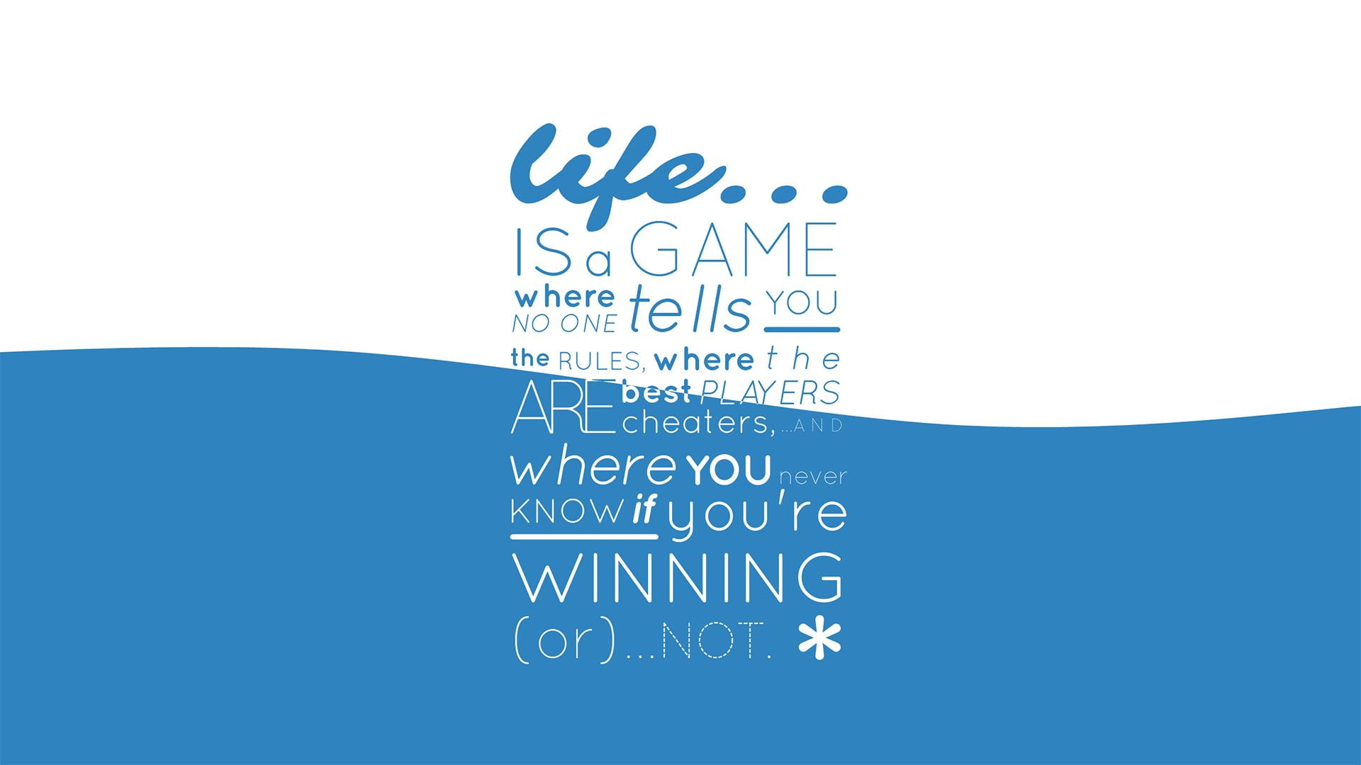 winning, hd, players, rules, life, cheaters, game, 1080P, HD Wallpaper