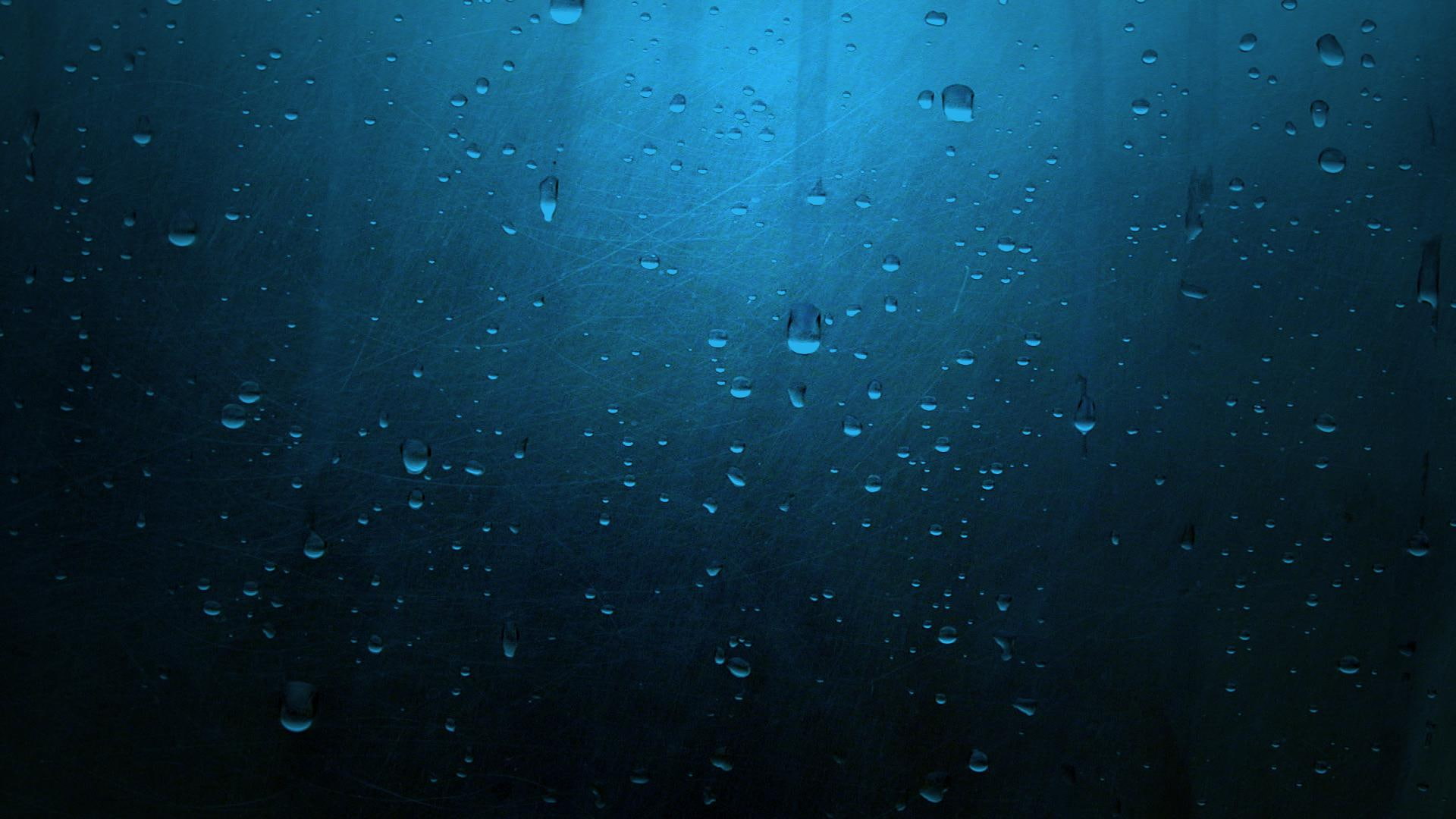 raindrops, rain, scratched, metal, 1080P, hd, HD Wallpaper