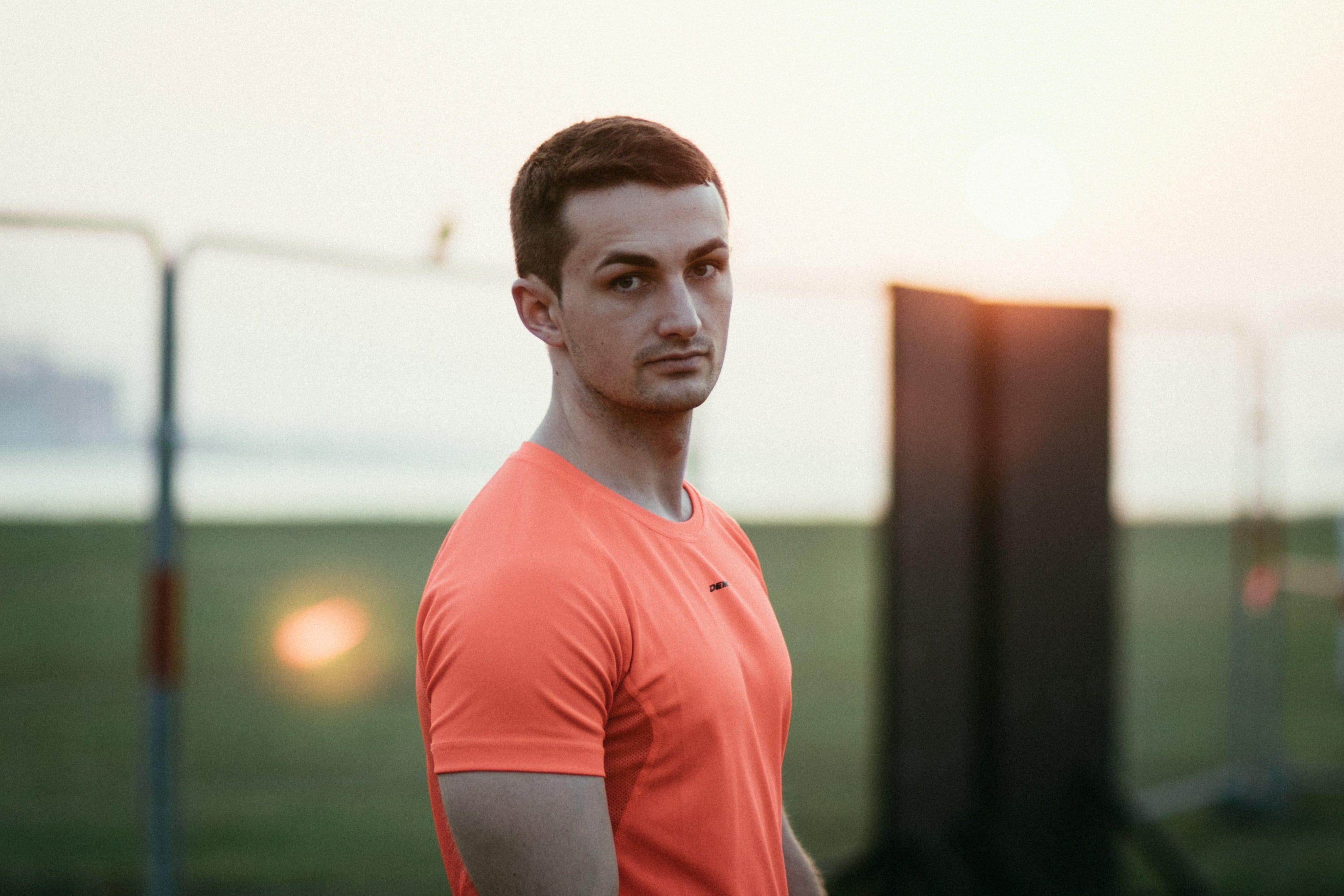 sea, shirt, serious, body, photoshoot, healthy Lifestyle, sky, shine, exercising, jbr, beauty, muscular Build, model, clothing, guy, fitness, fit, sportsman, HD Wallpaper