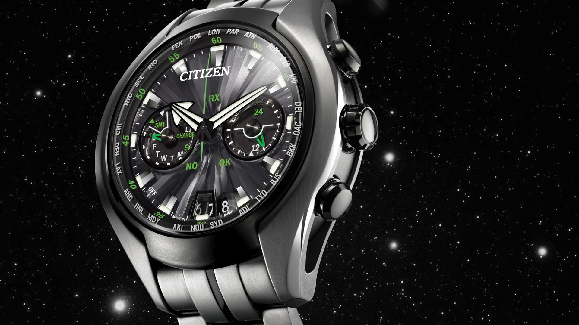 Citizen, Feel, 1080P, Metallic, Watch, HD Wallpaper