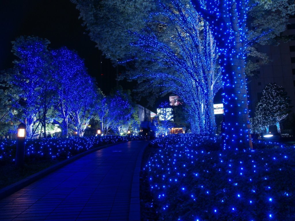 480P, Cool, Blue light, hd, art, light, technology, blue, HD Wallpaper