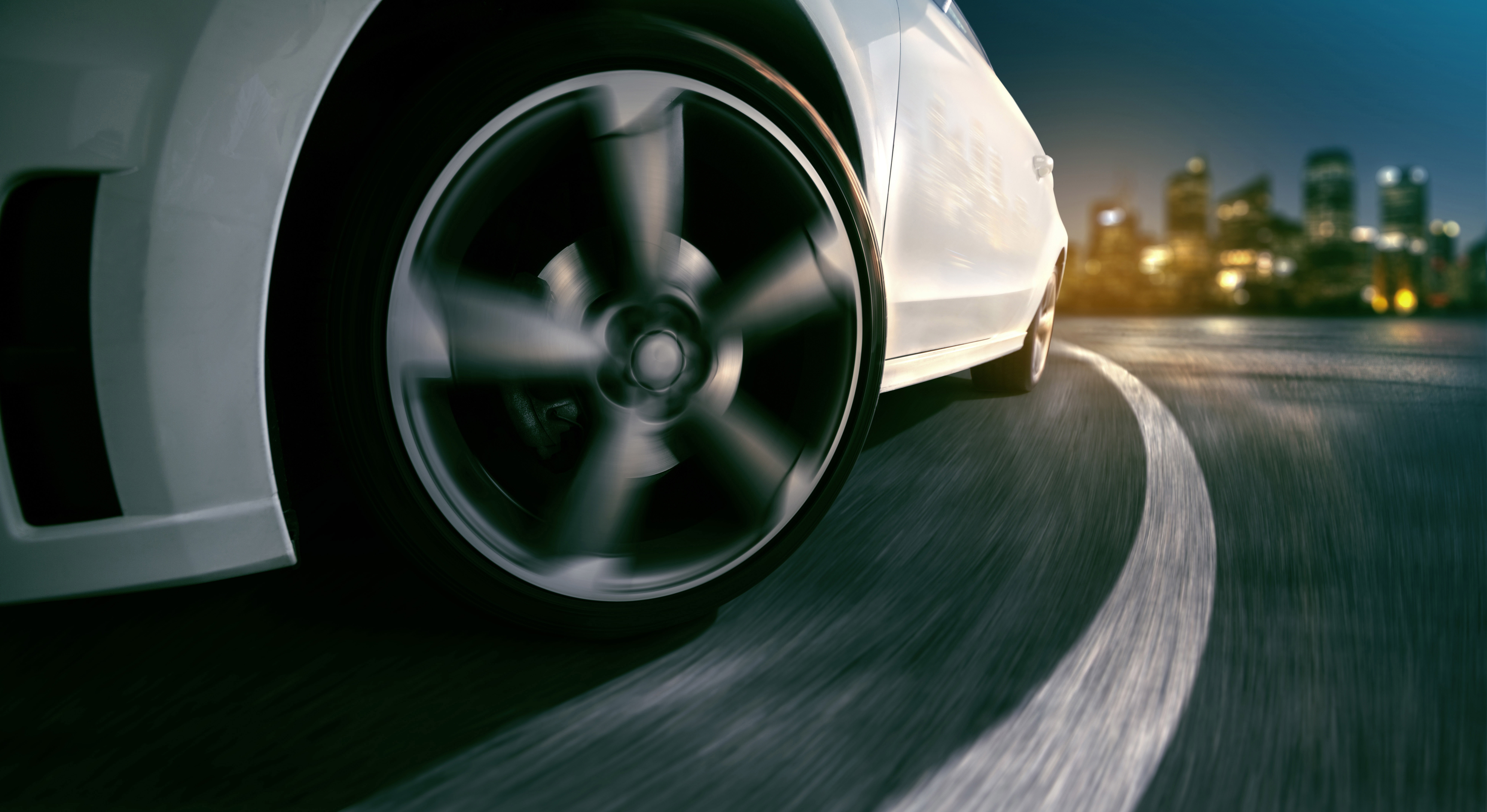 speed, 8K, movement, bokeh, markup, disk, skid, excerpt, feel of speed, ., managed, the city, light, wheel, skyscrapers, strip, blur, drift, night, road, HD Wallpaper