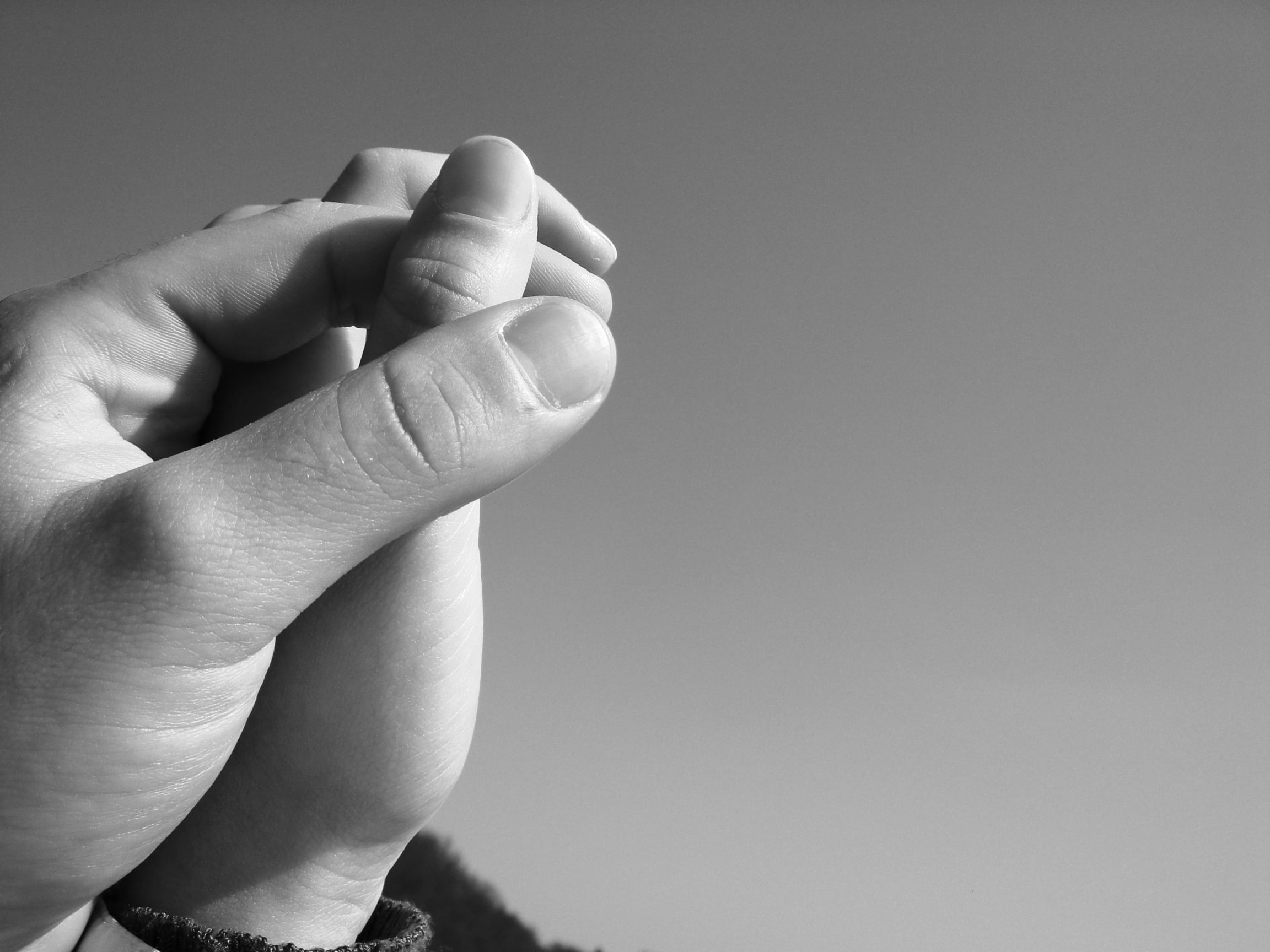 grayscale, family, close-up, together, indoors, body part, human, hands, young, person, real people, positive emotion, adult, abstract, emotion, human Hand, HD Wallpaper