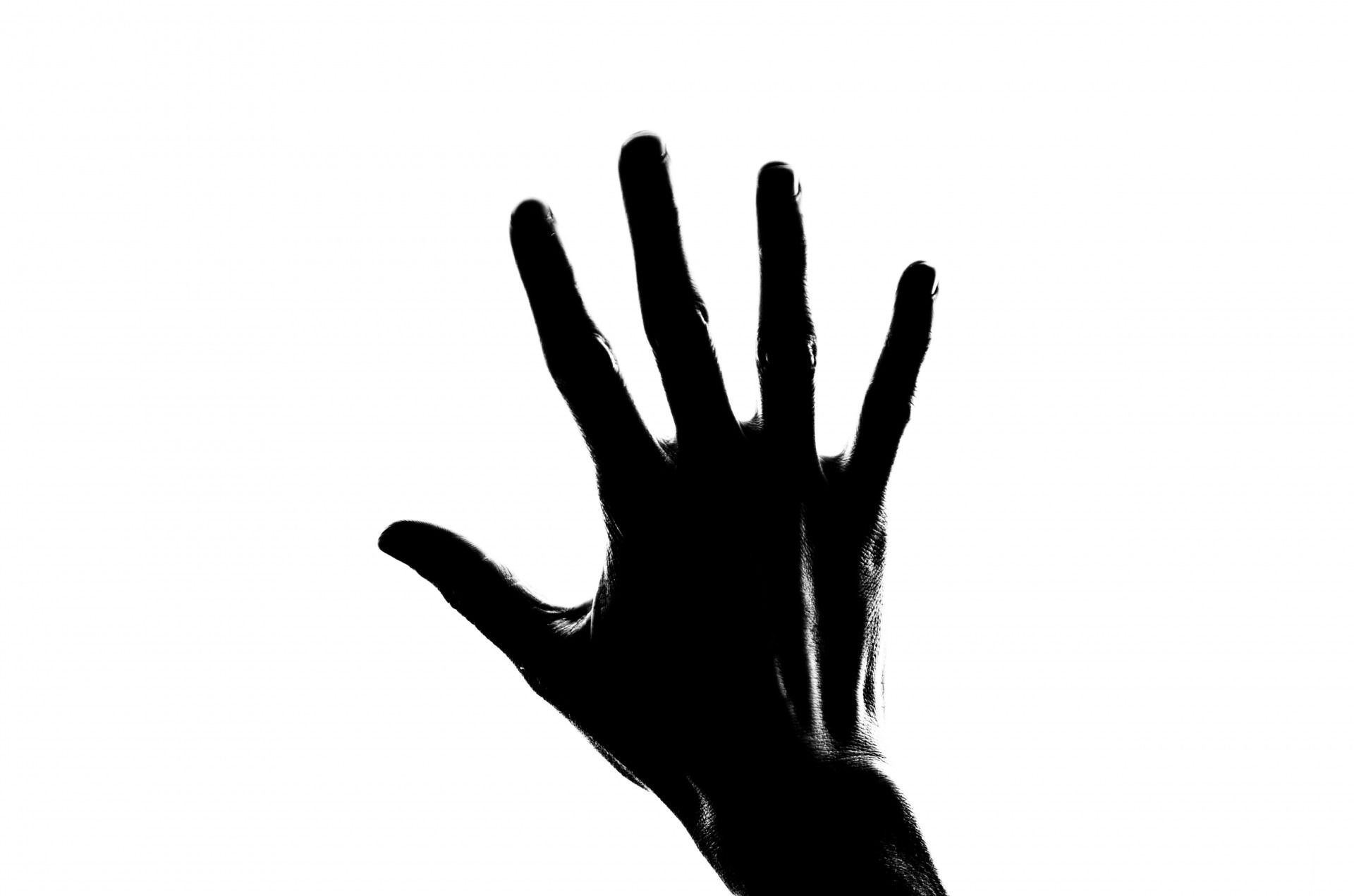 finger, unrecognizable person, sign, one person, human Hand, white background, idea, people, arm, female, woman, photography, 1080P, nature, show, isolated, HD Wallpaper