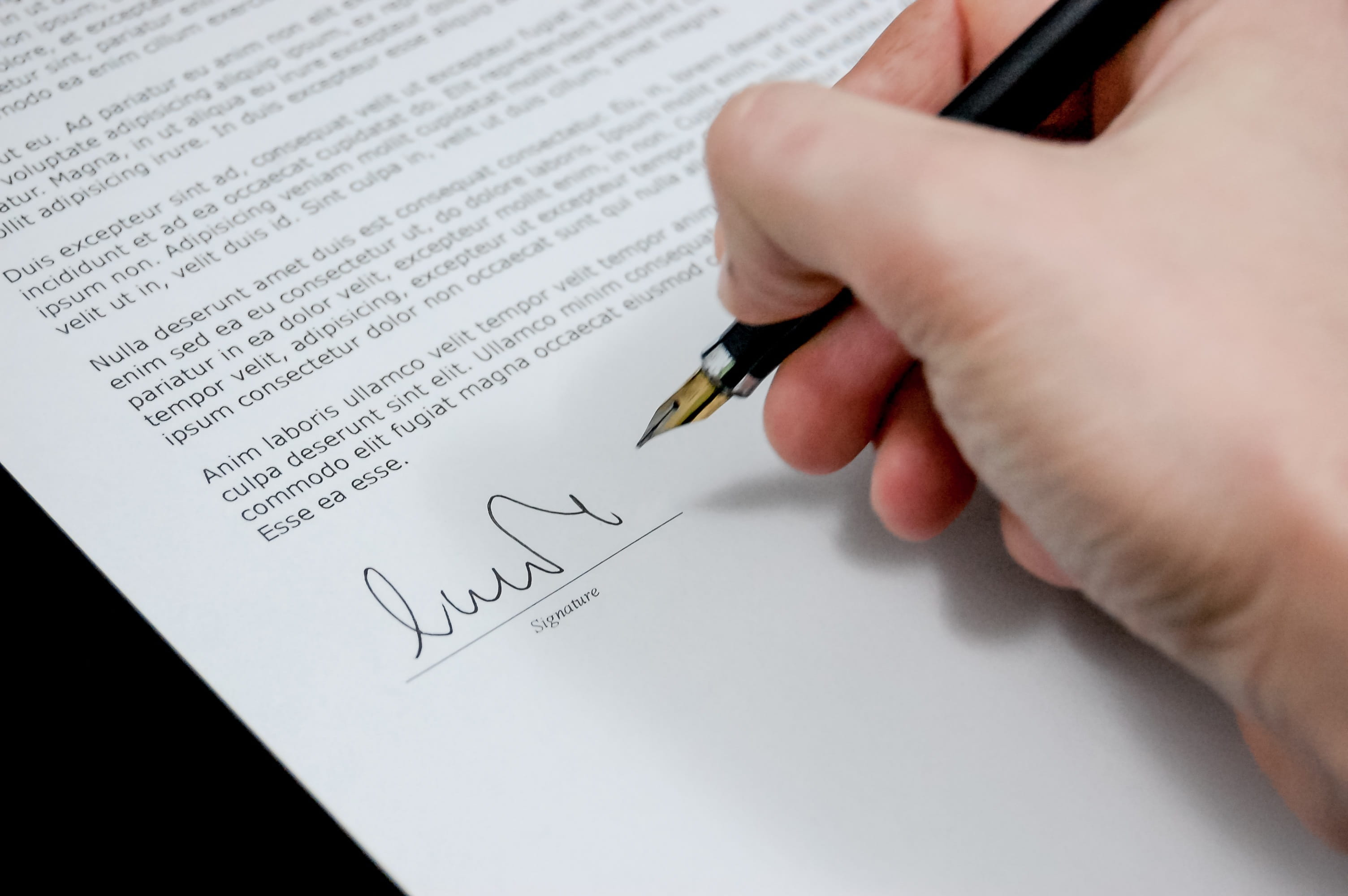 agreement, documents, text, business, person, fountain pen, document, printing, sign, fountain, paper, selective focus, 2K, publication, writing, finger, HD Wallpaper