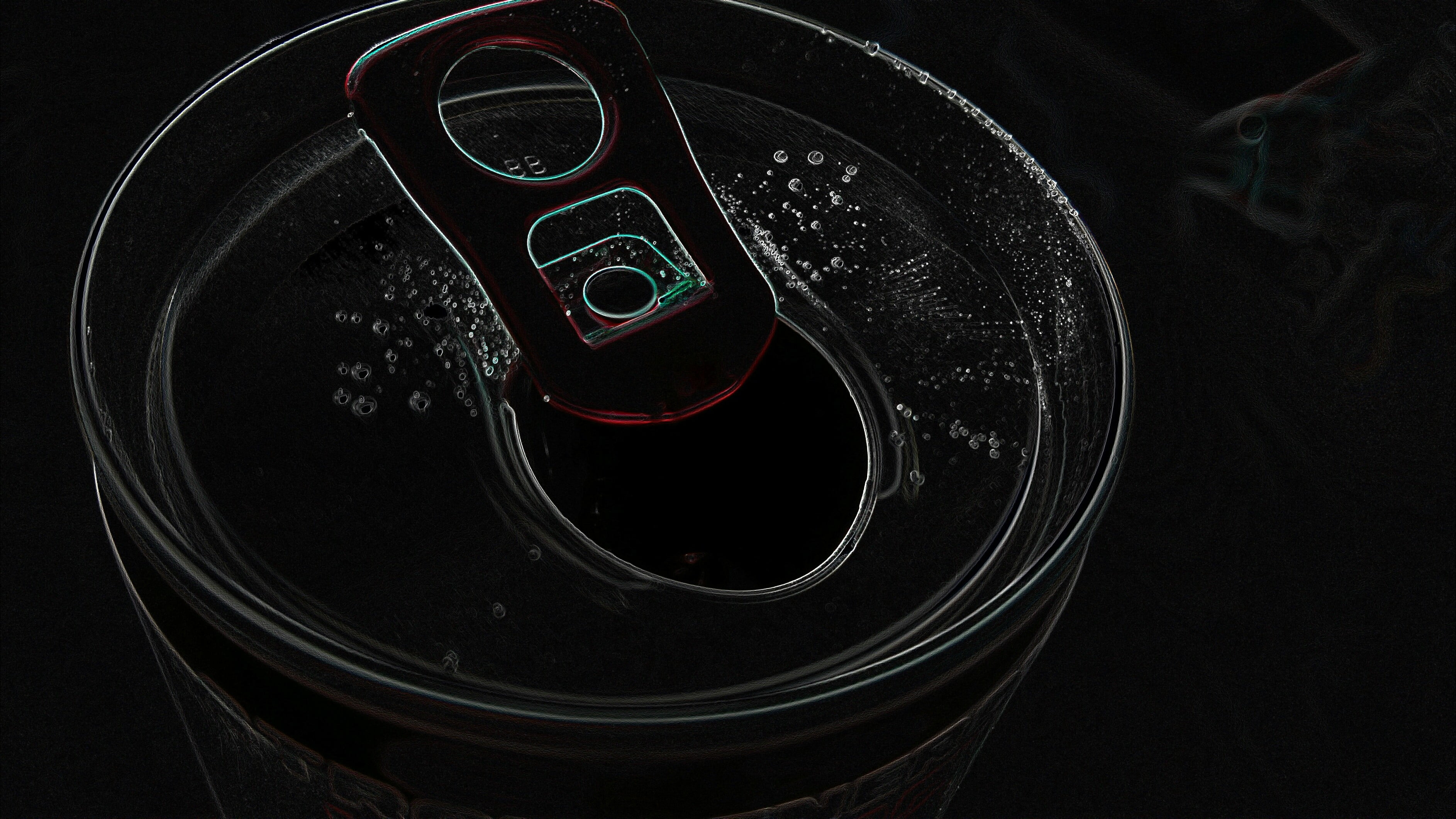 high angle view, container, night, geometric shape, directly above, drink, no people, steering, 2K, car, circle, food and drink, glass - material, black, HD Wallpaper
