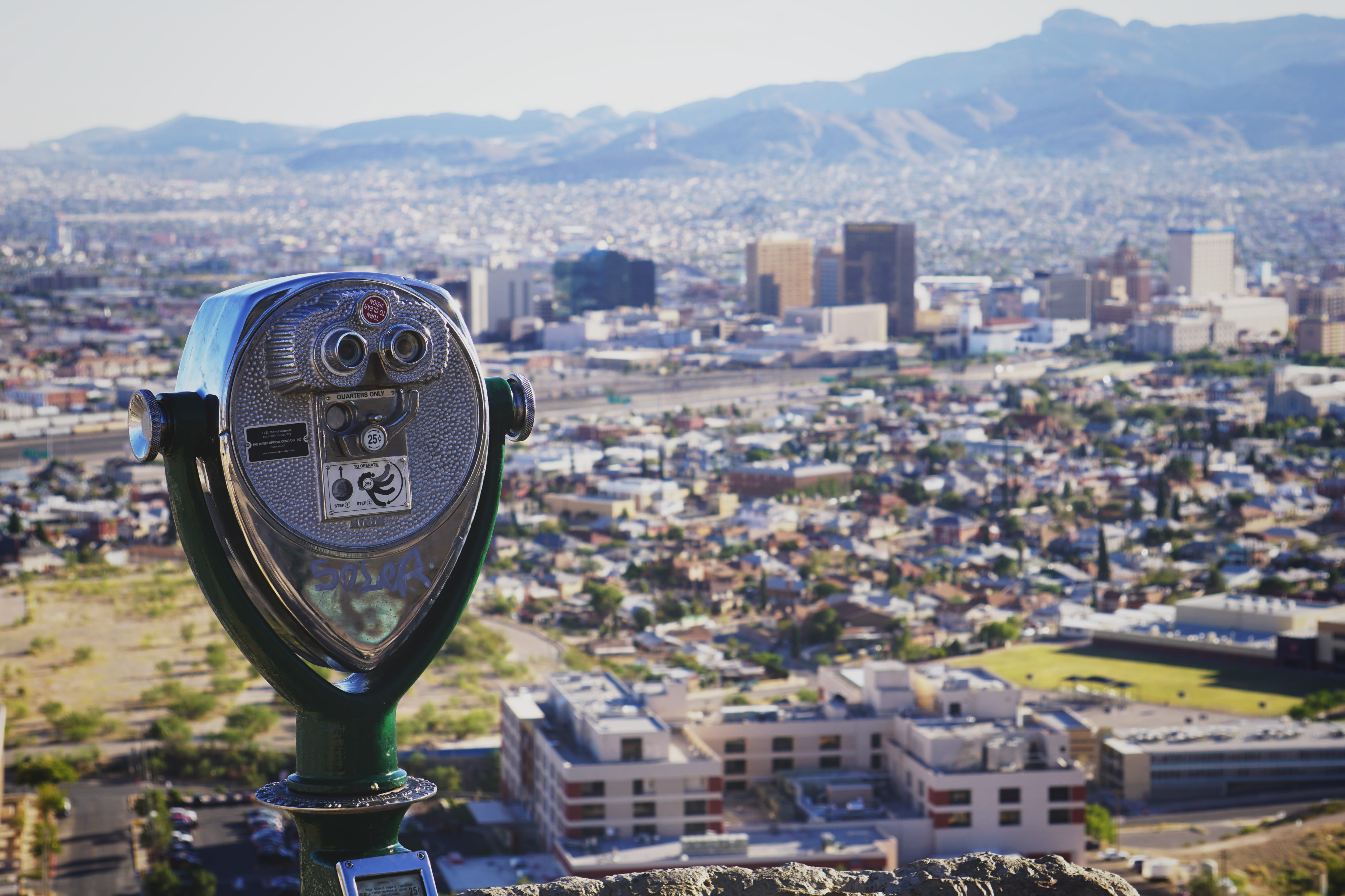 sky, building, townscape, 4K, skyscraper, crowded, nature, architecture, astronomy, el paso, cityscape, residential district, day, crowd, tower viewer, HD Wallpaper