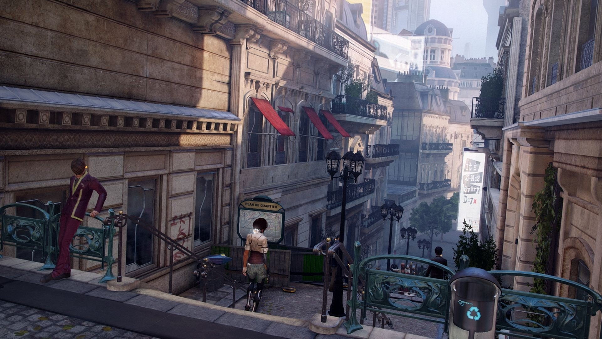 Nilin (Remember Me), Montmartre, 1080P, Paris, Remember Me, Video Game, HD Wallpaper