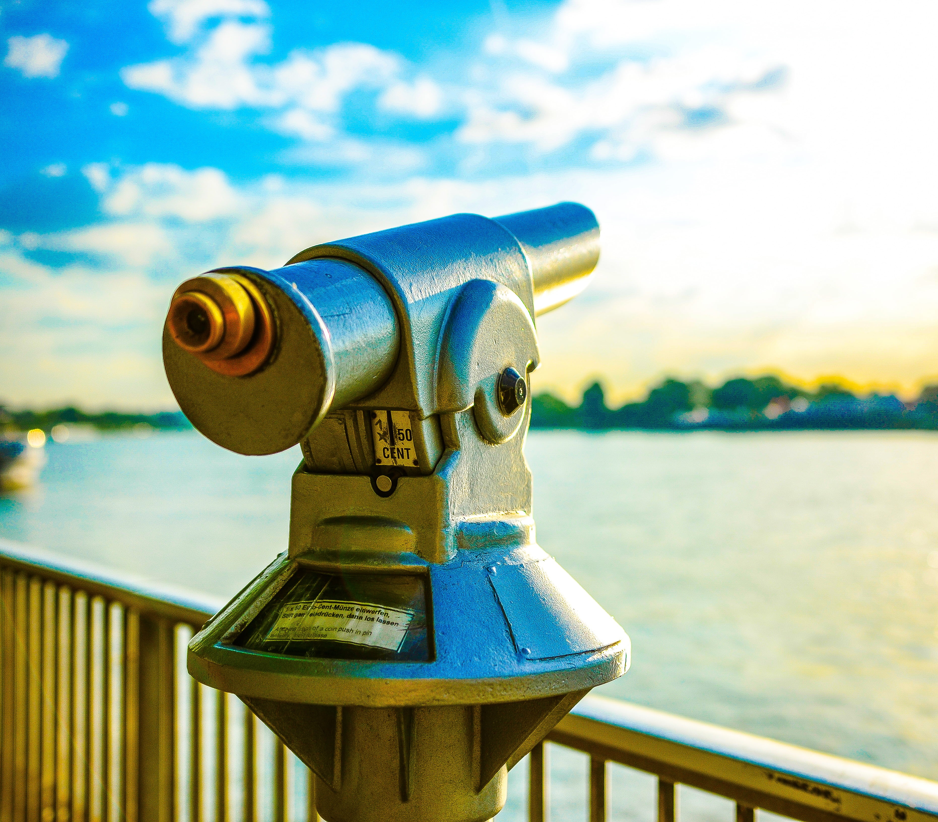 travel, astronomy, distant view, focus on foreground, rhine, historic preservation, look, security, river, hand-Held Telescope, optics, outdoors, coin operated, HD Wallpaper