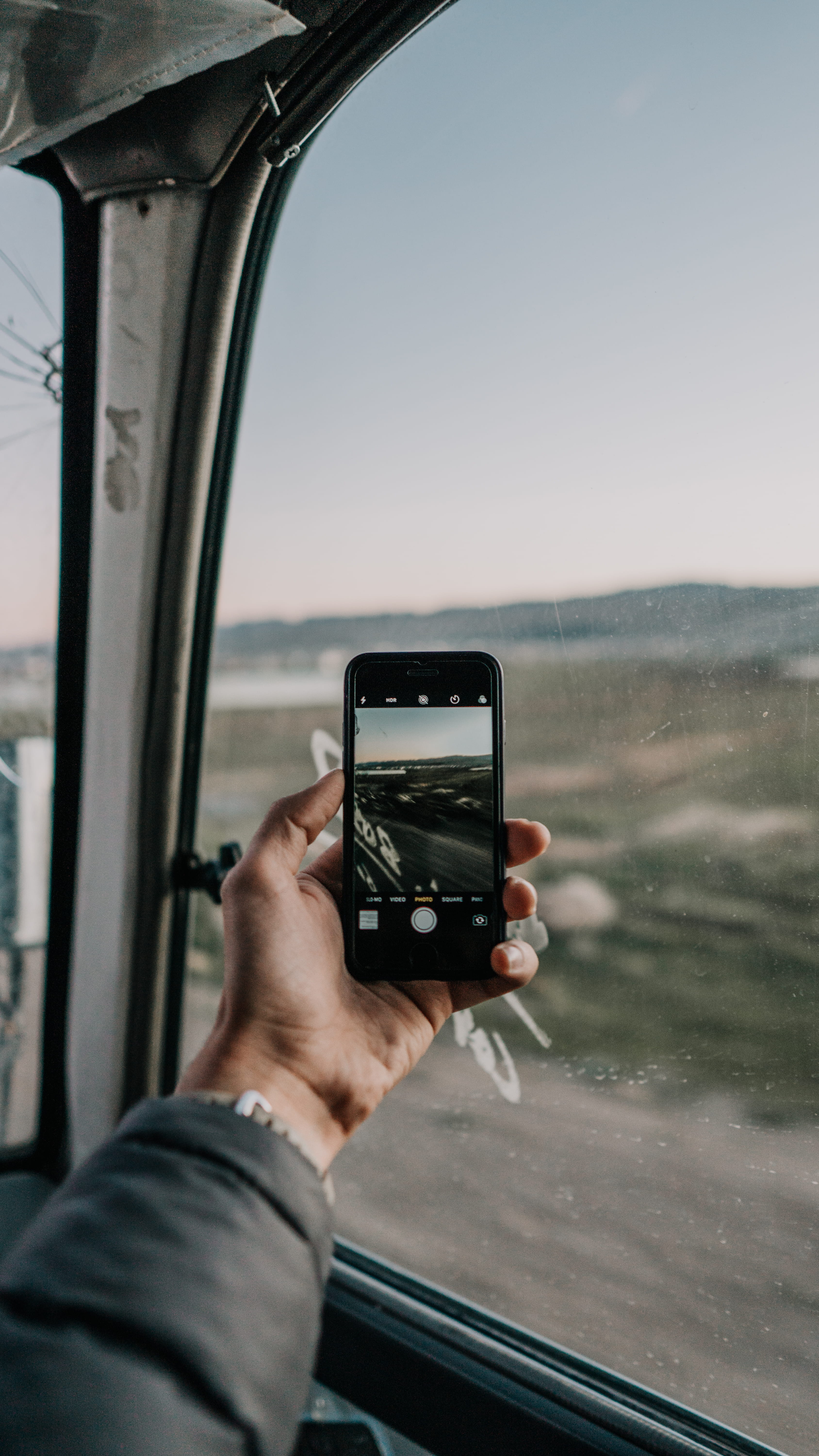 pc, monitor, human hand, finger, hand-held computer, kurdistan, portrait, smart phone, photography themes, bus, photo, hand, window, selfie, transportation, Phone HD Wallpaper
