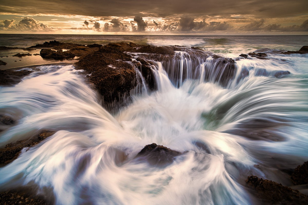sea, Thors Well, 480P, HD Wallpaper