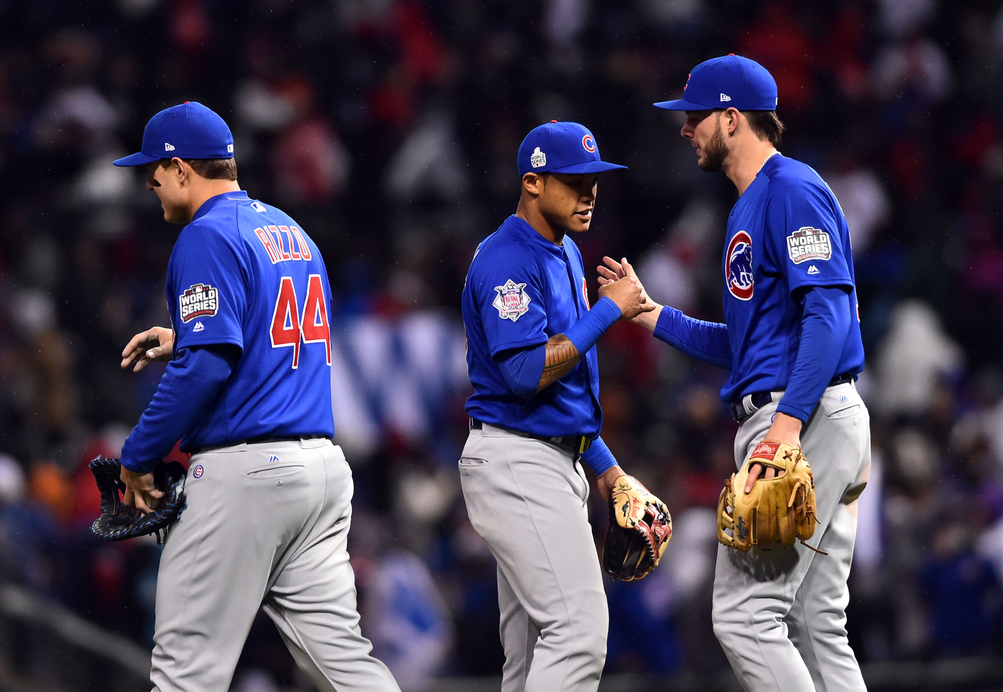 three quarter length, Chicago Cubs, sports uniform, Anthony Rizzo, clothing, athlete, adult, cubs, vitality, sport, men, baseball - sport, Kris Bryant, HD Wallpaper