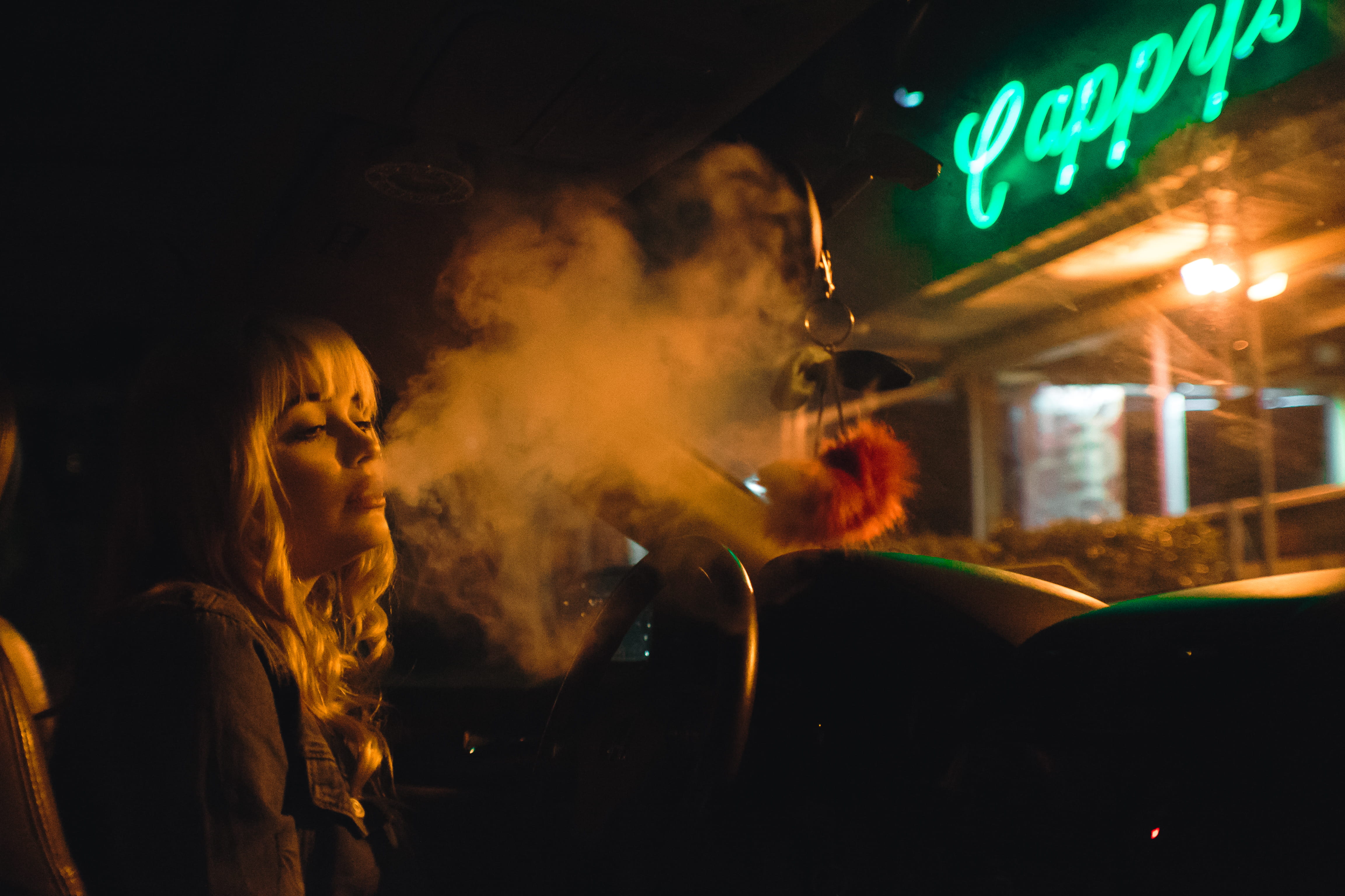 travel, adult, neon, portrait, light, food, group of people, night, club, communication, night life, indoors, pub, enjoyment, human, arts culture and entertainment, HD Wallpaper