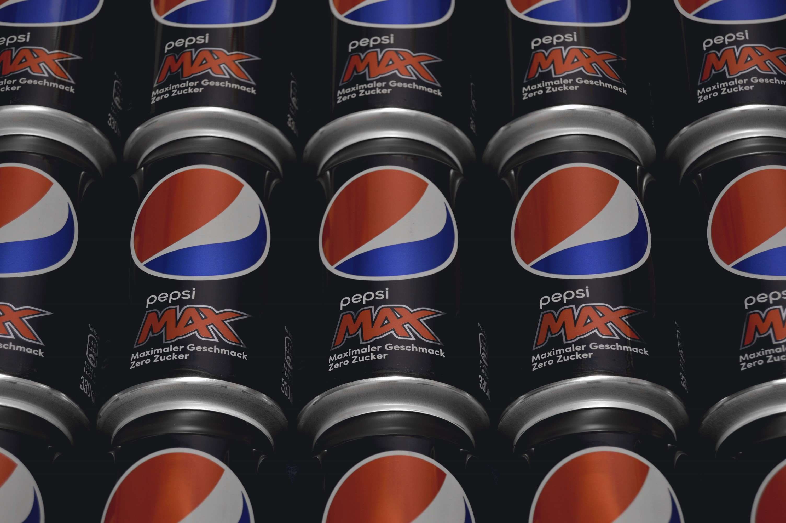 order, arrangement, red, technology, in a row, repetition, side by side, white color, backgrounds, no people, for sale, still life, pepsi max cans, multi colored, HD Wallpaper