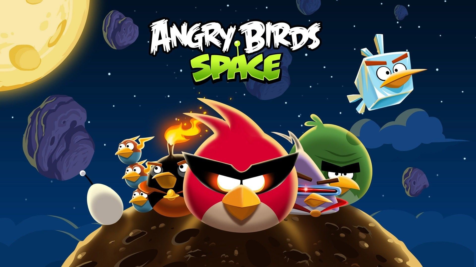Angry Birds, 1080P, Angry Birds Space, HD Wallpaper