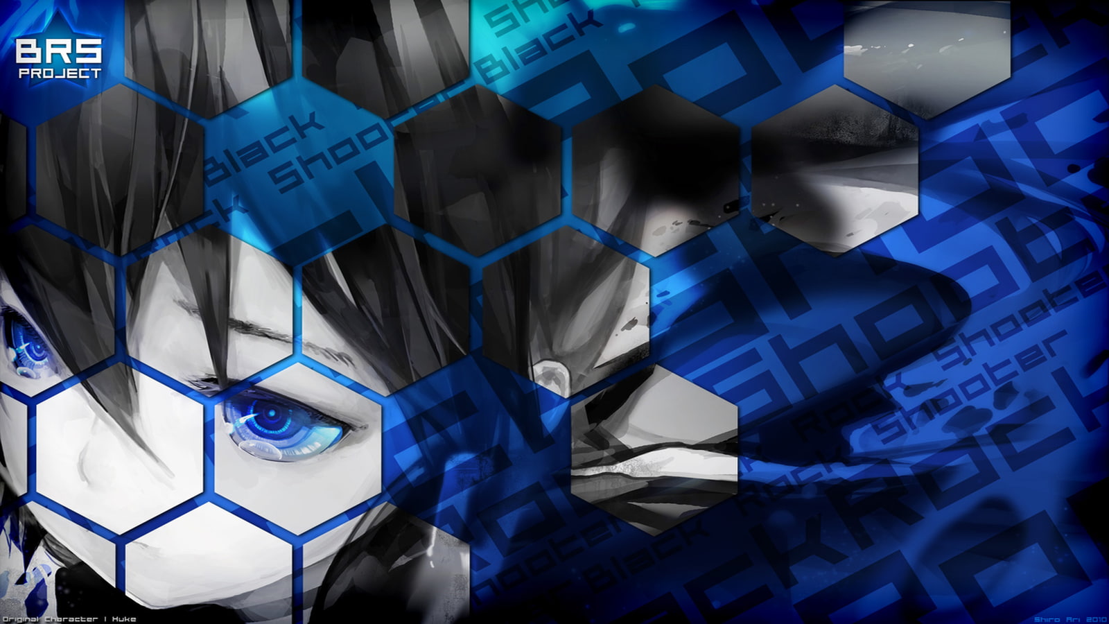 Black Rock Shooter, Kuroi Mato, 720P, anime girls, HD Wallpaper