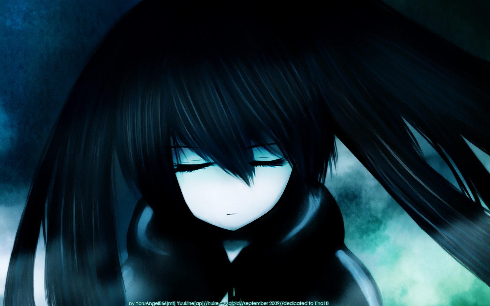 Black Rock Shooter, 720P, Kuroi Mato, HD Wallpaper