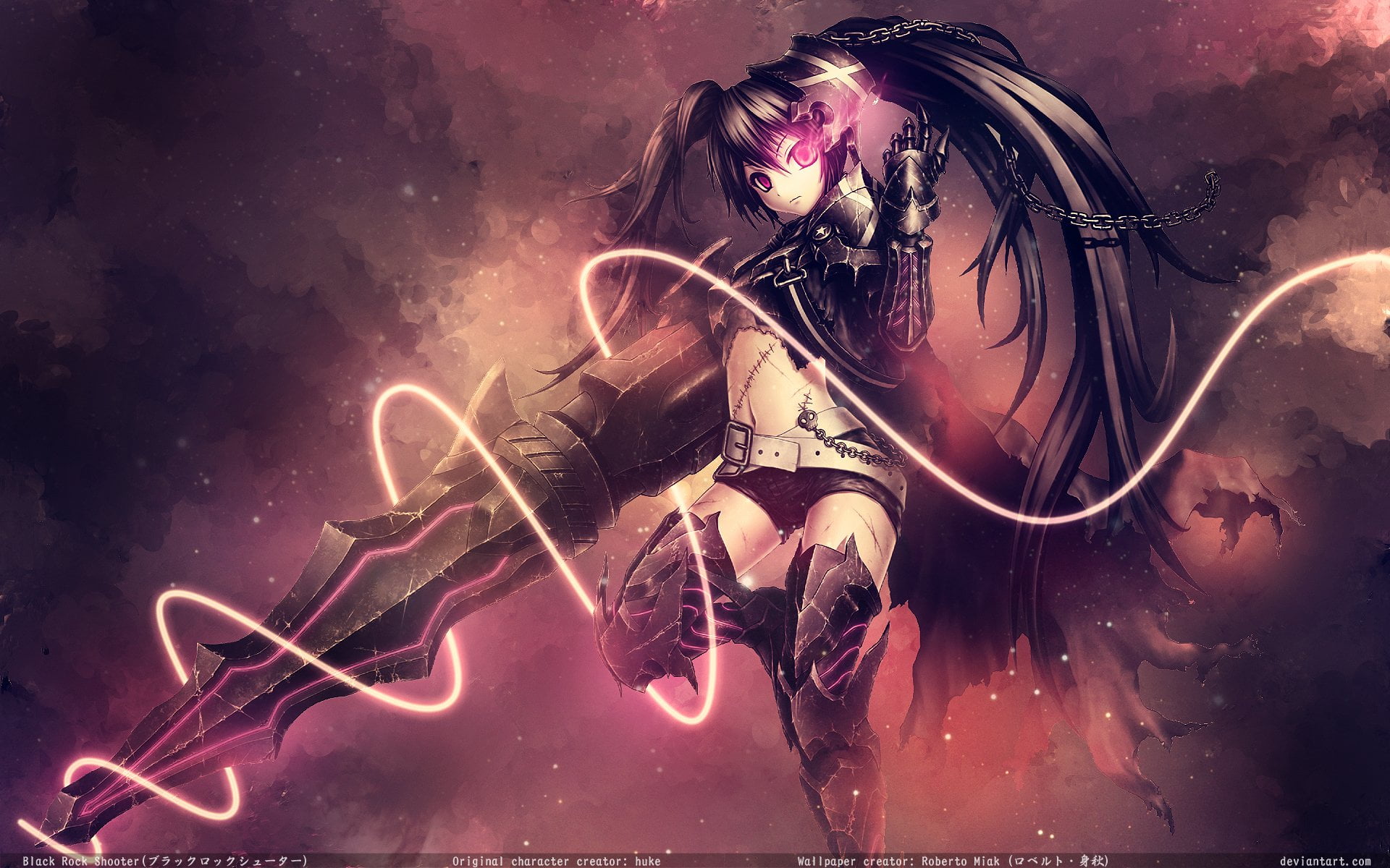 young women, lifestyles, beautiful woman, women, adult, Insane Black Rock Shooter, night, Twintails, game, application, females, sport, party - social event, HD Wallpaper