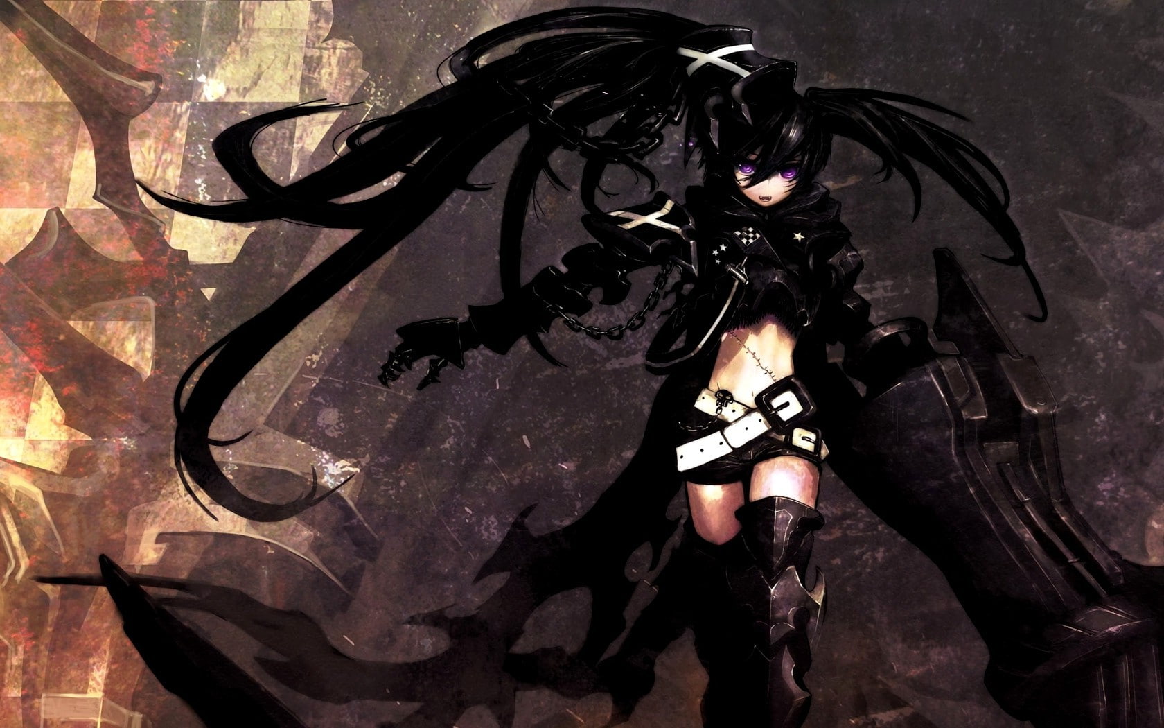 anime, 720P, Insane Black Rock Shooter, Anime Girls, HD Wallpaper