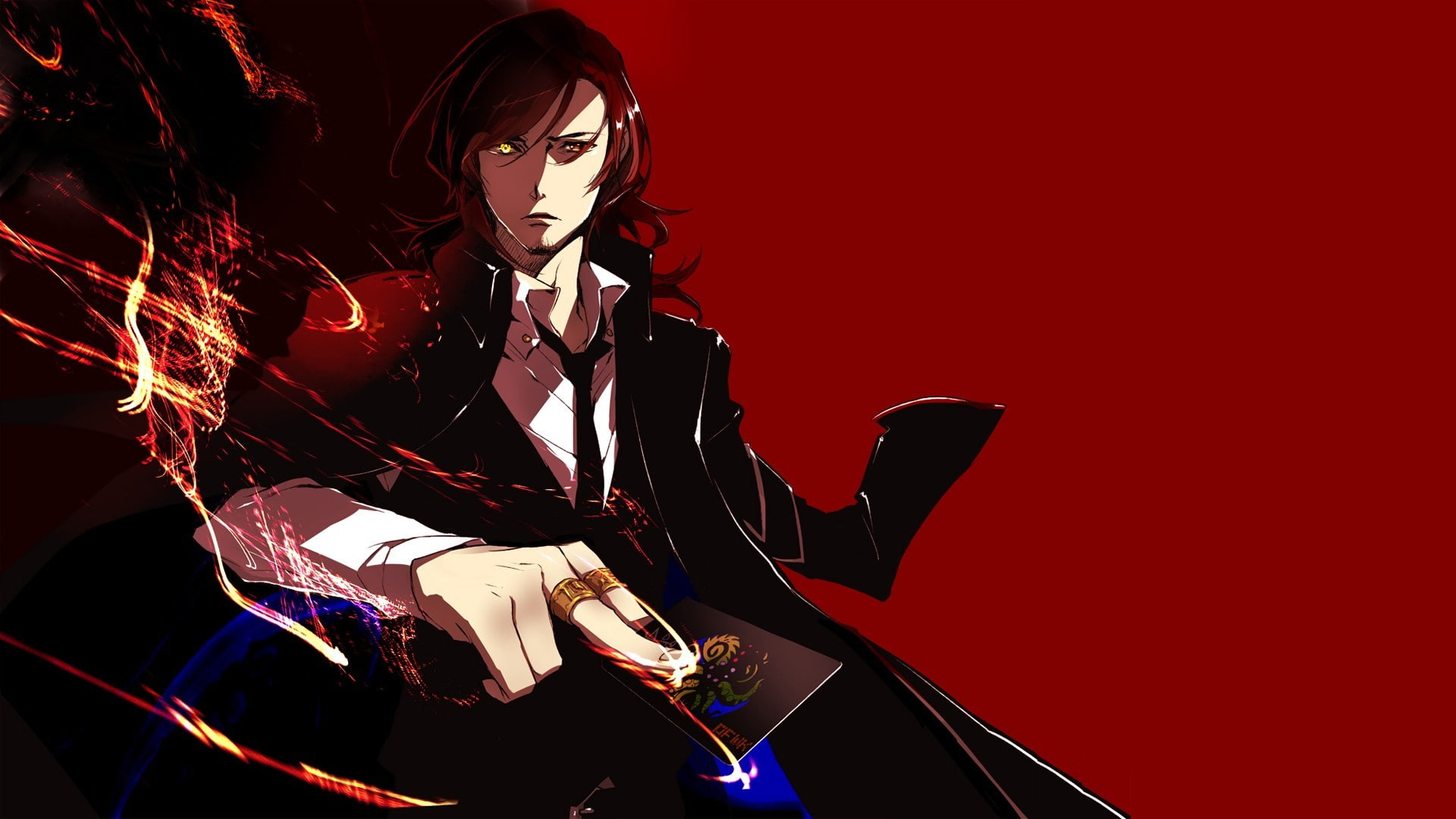 adult, Mikuni Souichirou, indoors, C: The Money of Soul and Possibility Control, women, anime, arts culture and entertainment, young adult, illuminated, HD Wallpaper