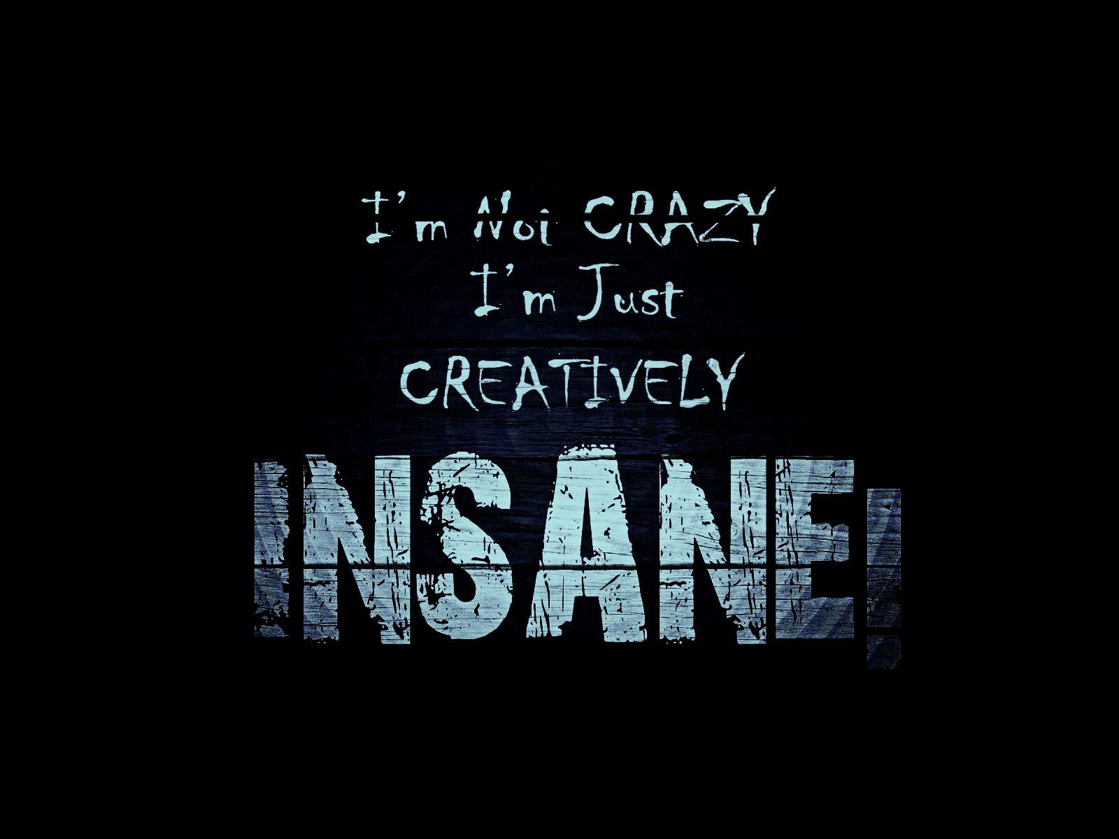 funny, 720P, crazy, typography, insane, HD Wallpaper