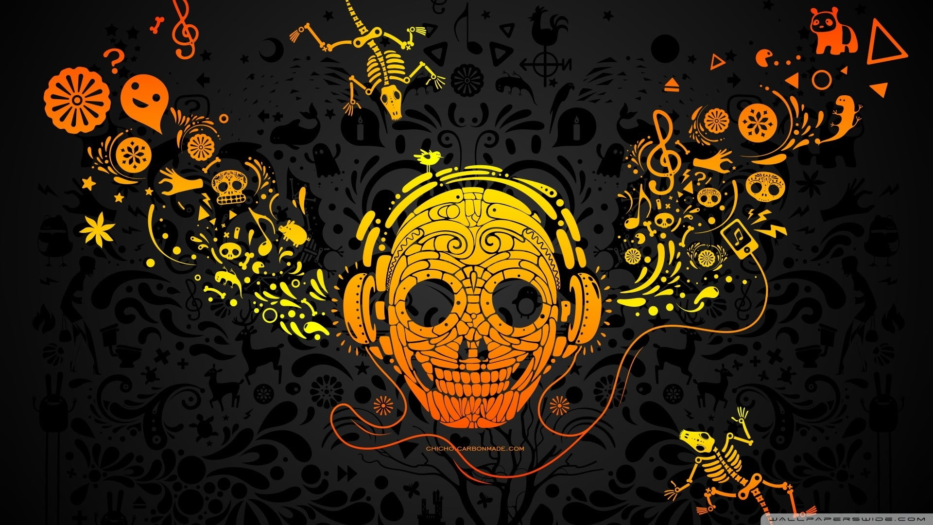1080P, entertainment, x, art, Music Pirate, hd, pirate, music, Abstract, HD Wallpaper