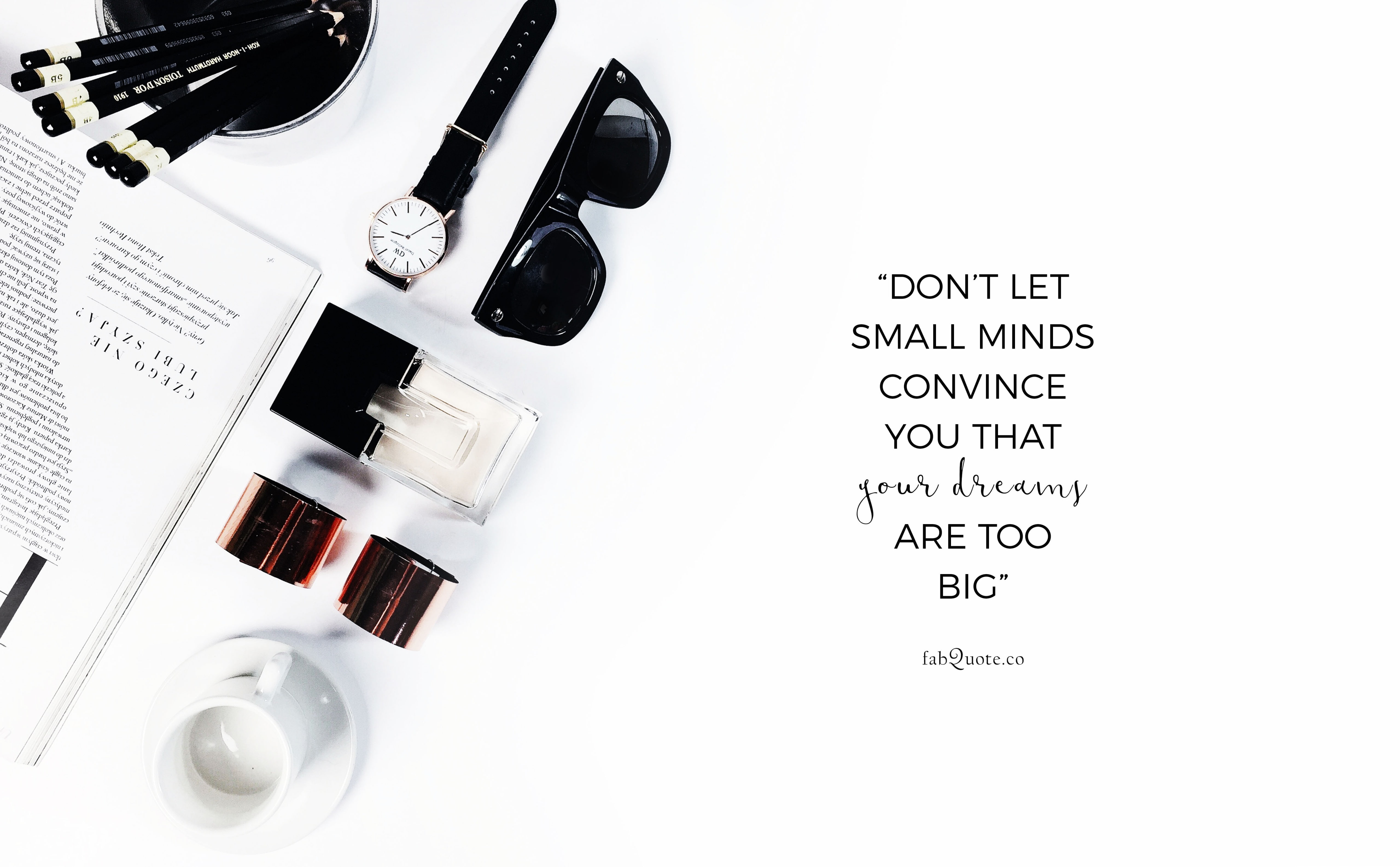 communication, pen, Artistic, Minds, close-up, sunglasses, make-up, Small, copy space, 5K, still life, table, Typography, variation, bottle, let, Quote, HD Wallpaper