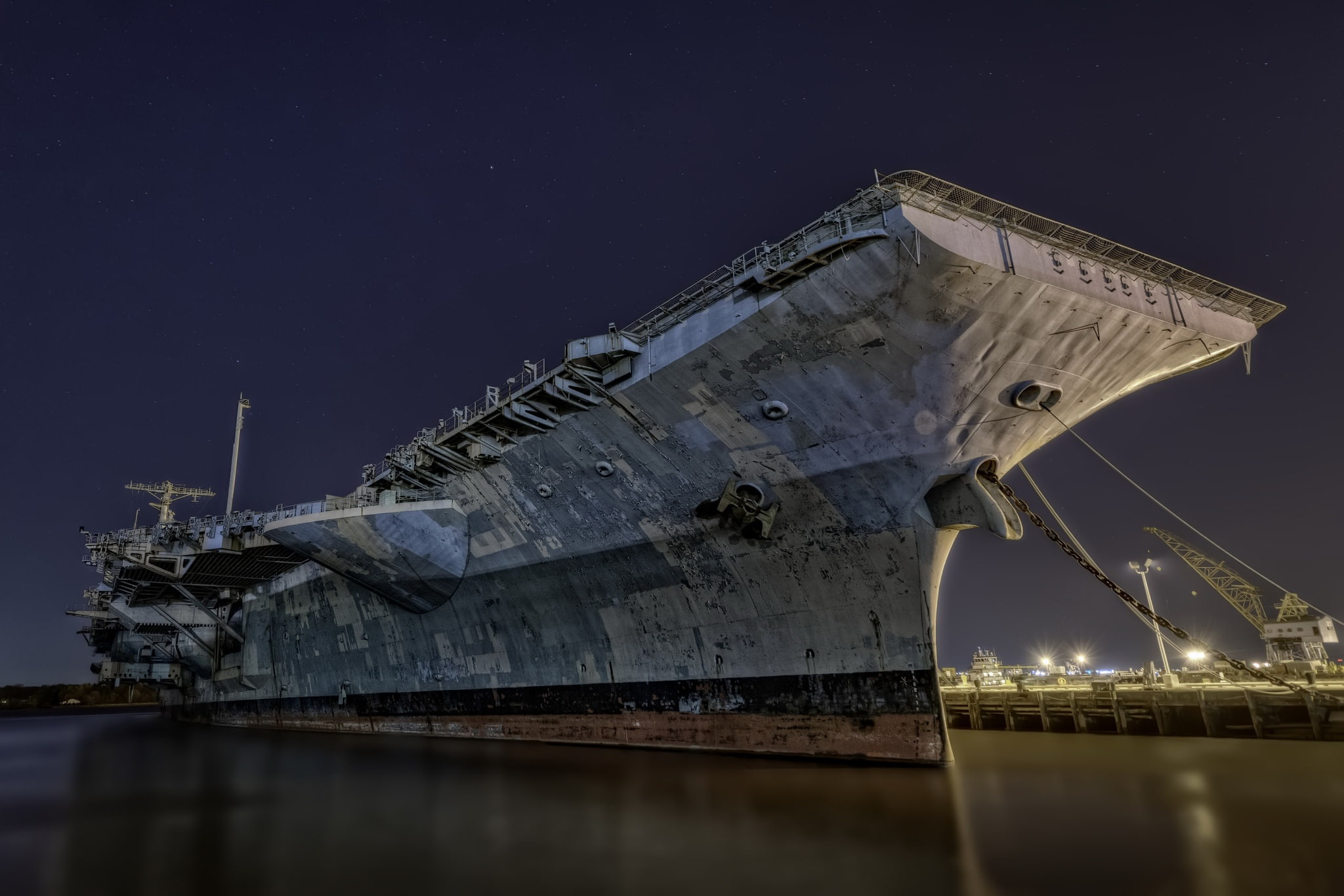 Abandoned, 1080P, USS John F. Kennedy, CV-67, the carrier, HD Wallpaper