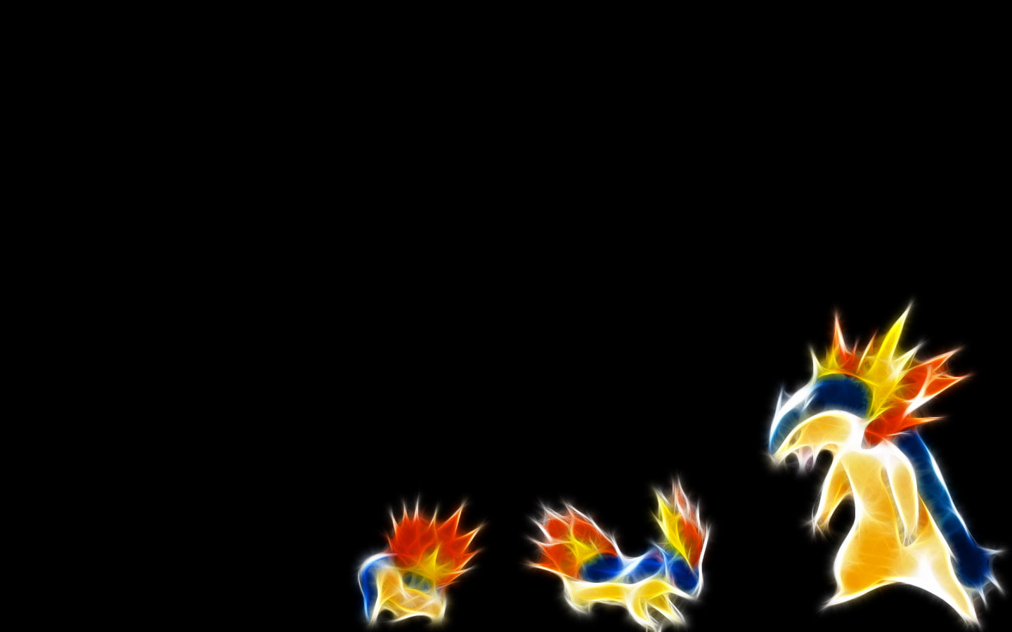 720P, no people, indoors, creativity, arts culture and entertainment, Fractalius, black background, copy space, blurred motion, burning, animal themes, HD Wallpaper