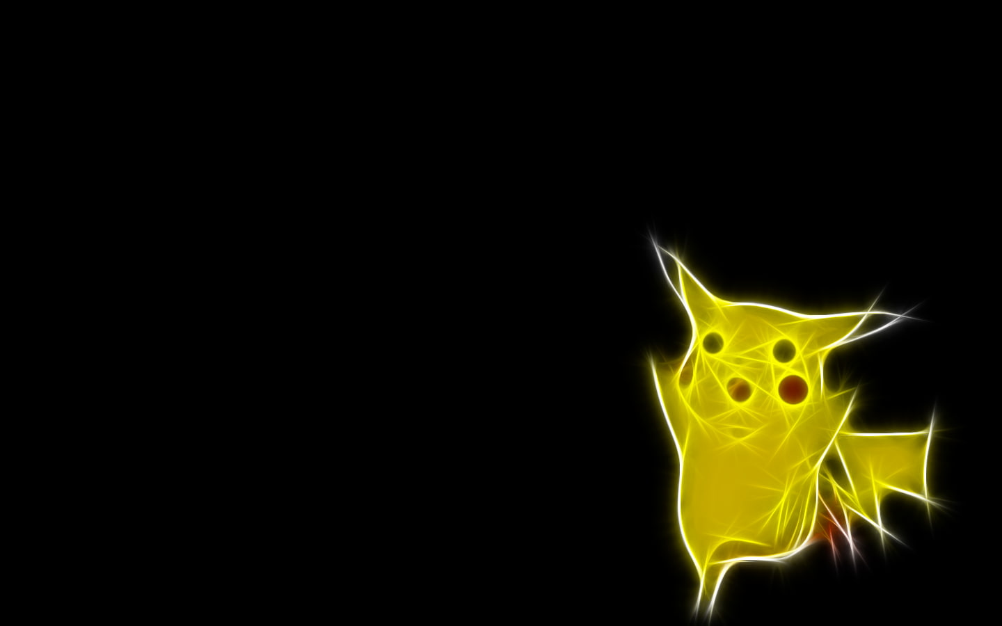 Fractalius, 720P, Pikachu, Pokémon, HD Wallpaper