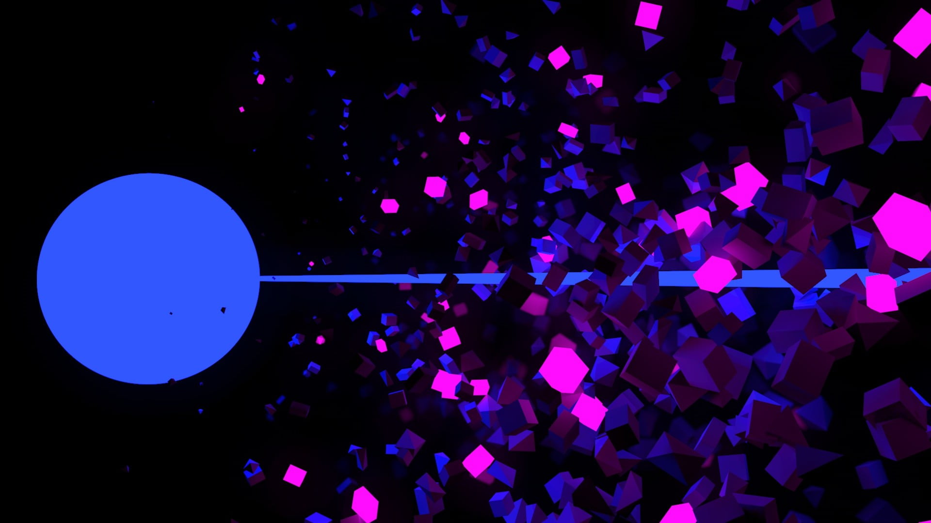 nature, backgrounds, nightlife, geometric shape, blue, night, black, astronomy, CGI, space, technology, light - natural phenomenon, nightclub, planet - space, HD Wallpaper