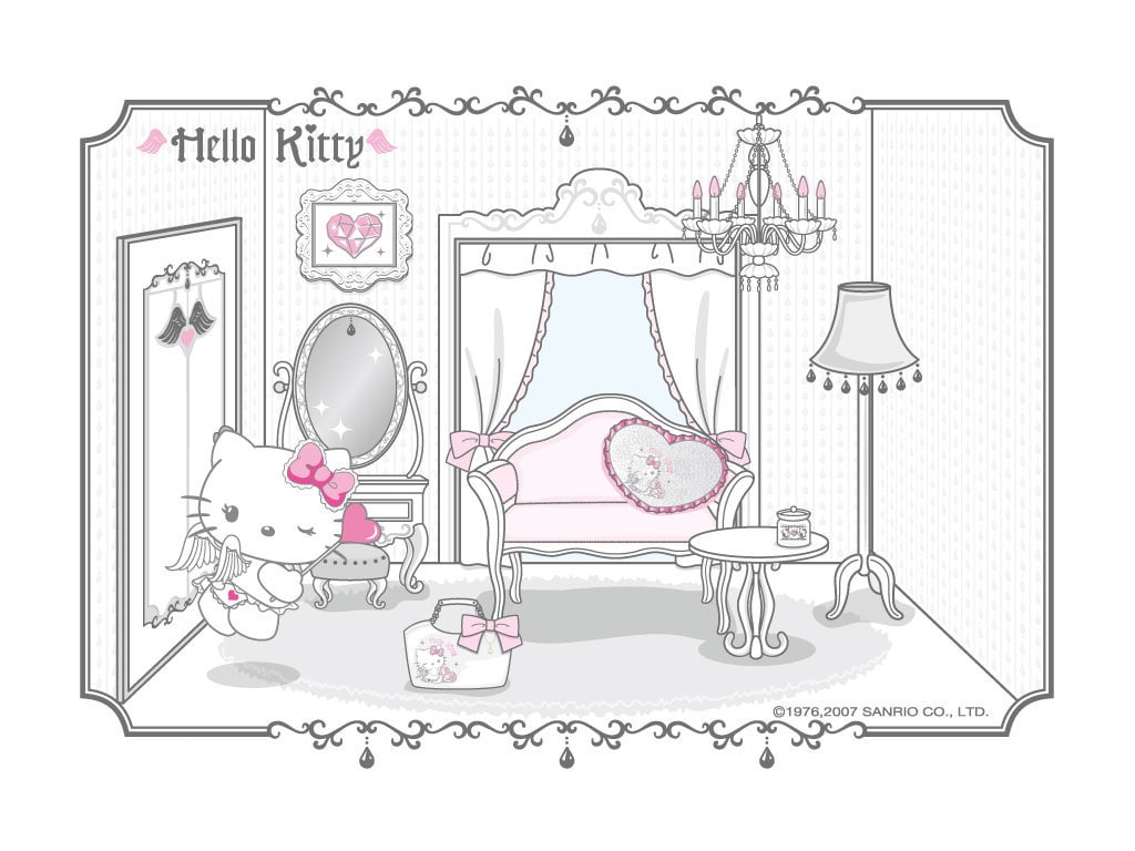 cute, art, 480P, sweet, hd, Hello Kitty, hello, kitty, anime, HD Wallpaper
