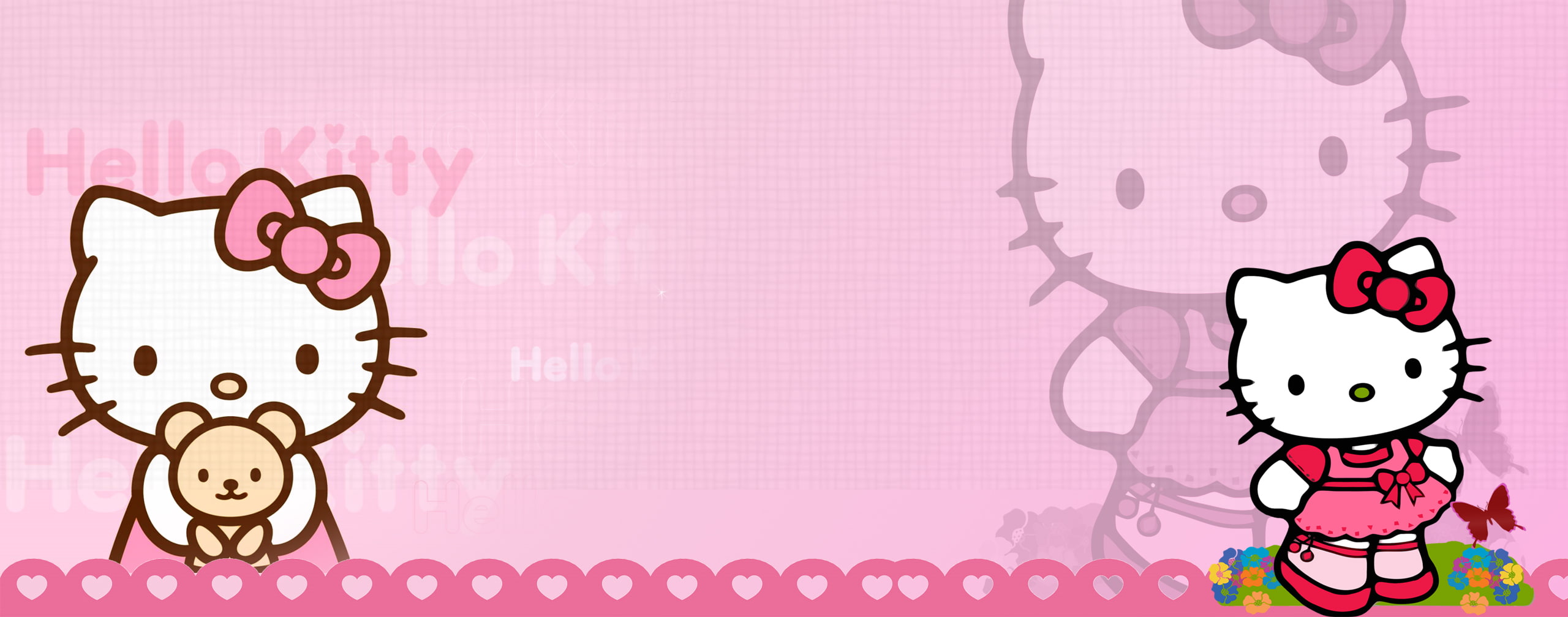 Hello Kitty, Anime, 2K, HD Wallpaper