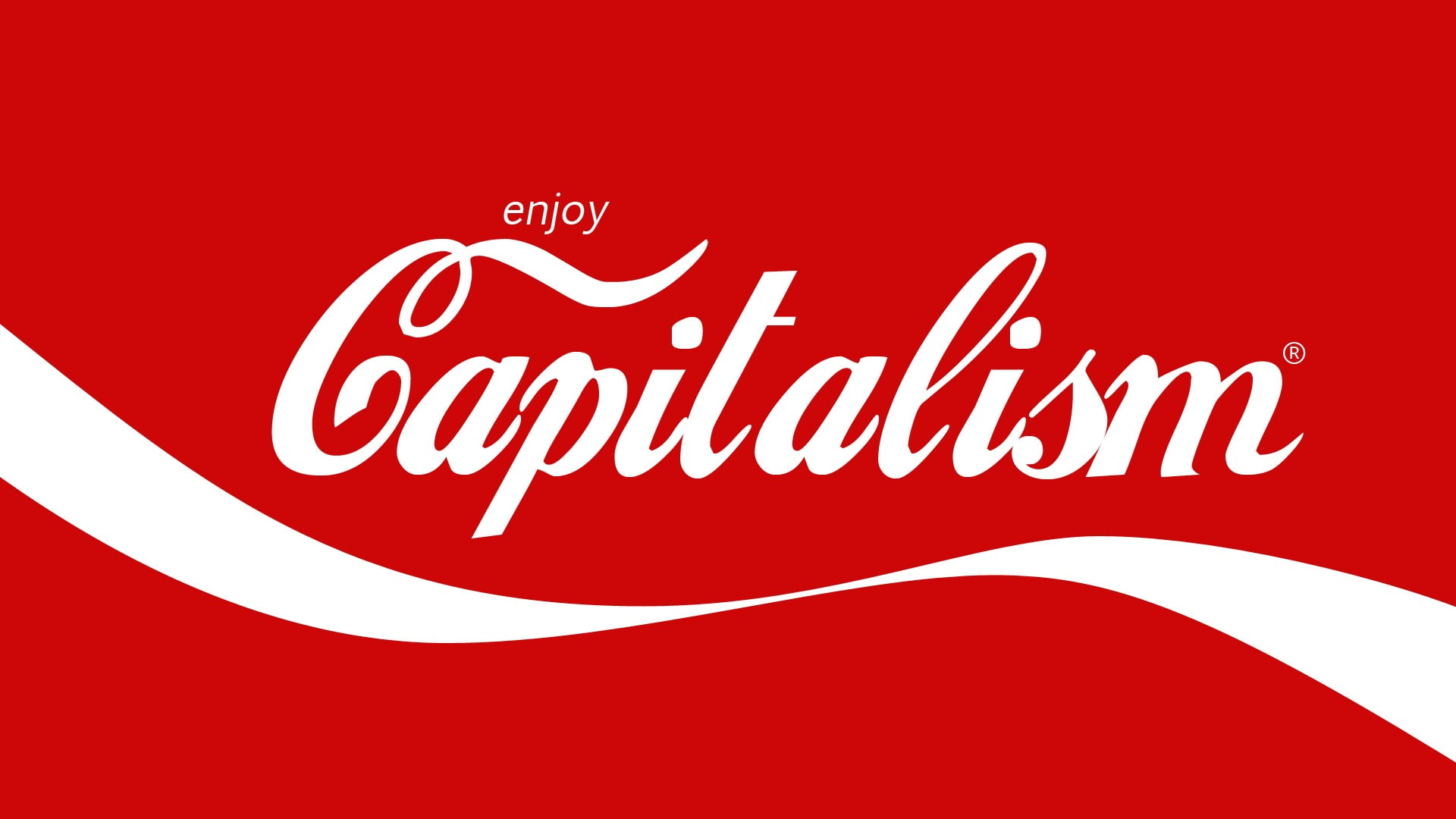 Primary Colors, white, cola, Capitalism, coca, 1080P, red, HD Wallpaper