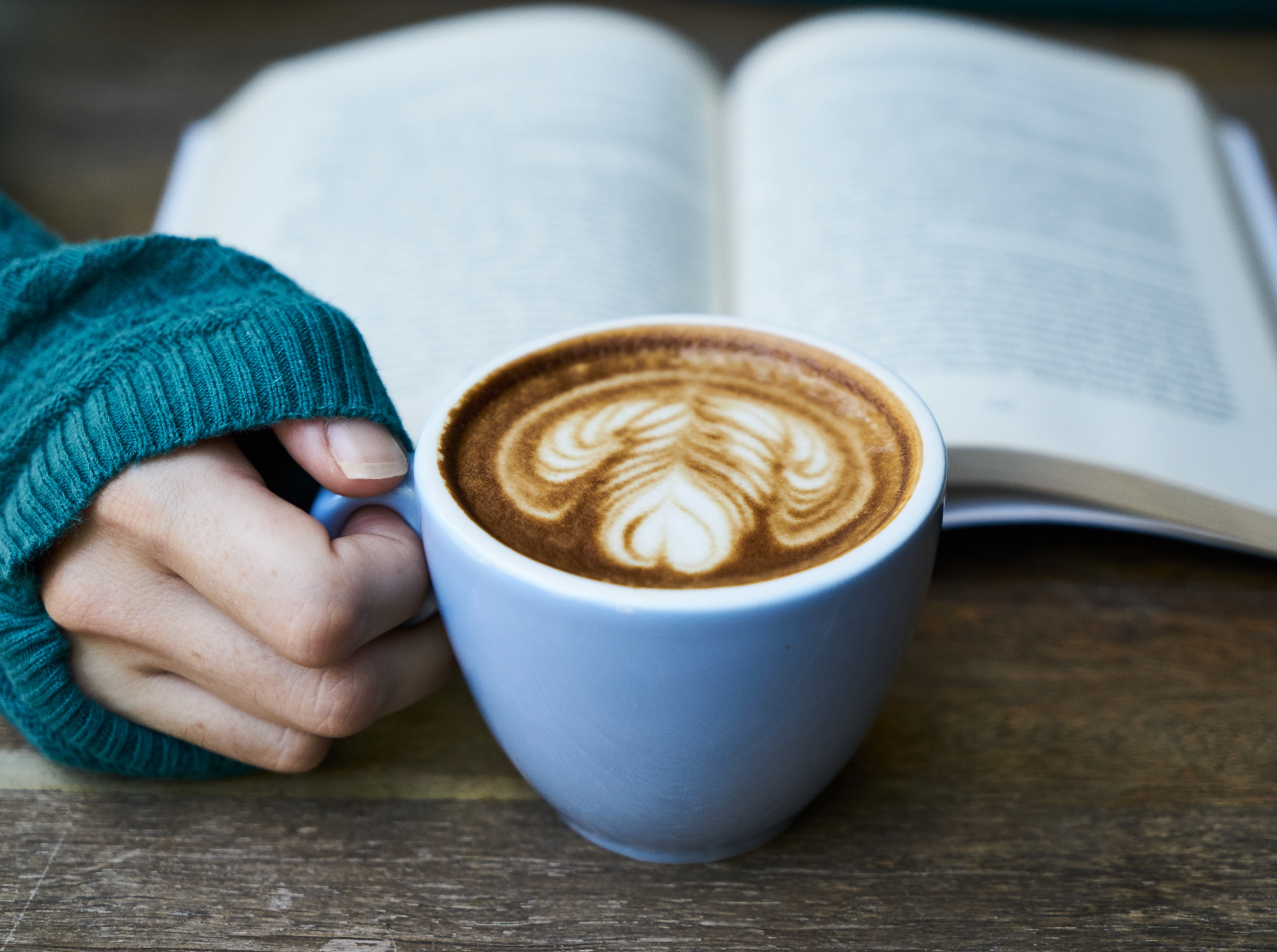 Wake, drink, Love, Hands, hand, Read, ceramic, Cute, Espresso, Warm, Energy, cupofcoffee, Morning, Photography, indoors, reading, Relax, Heart, refreshment, HD Wallpaper