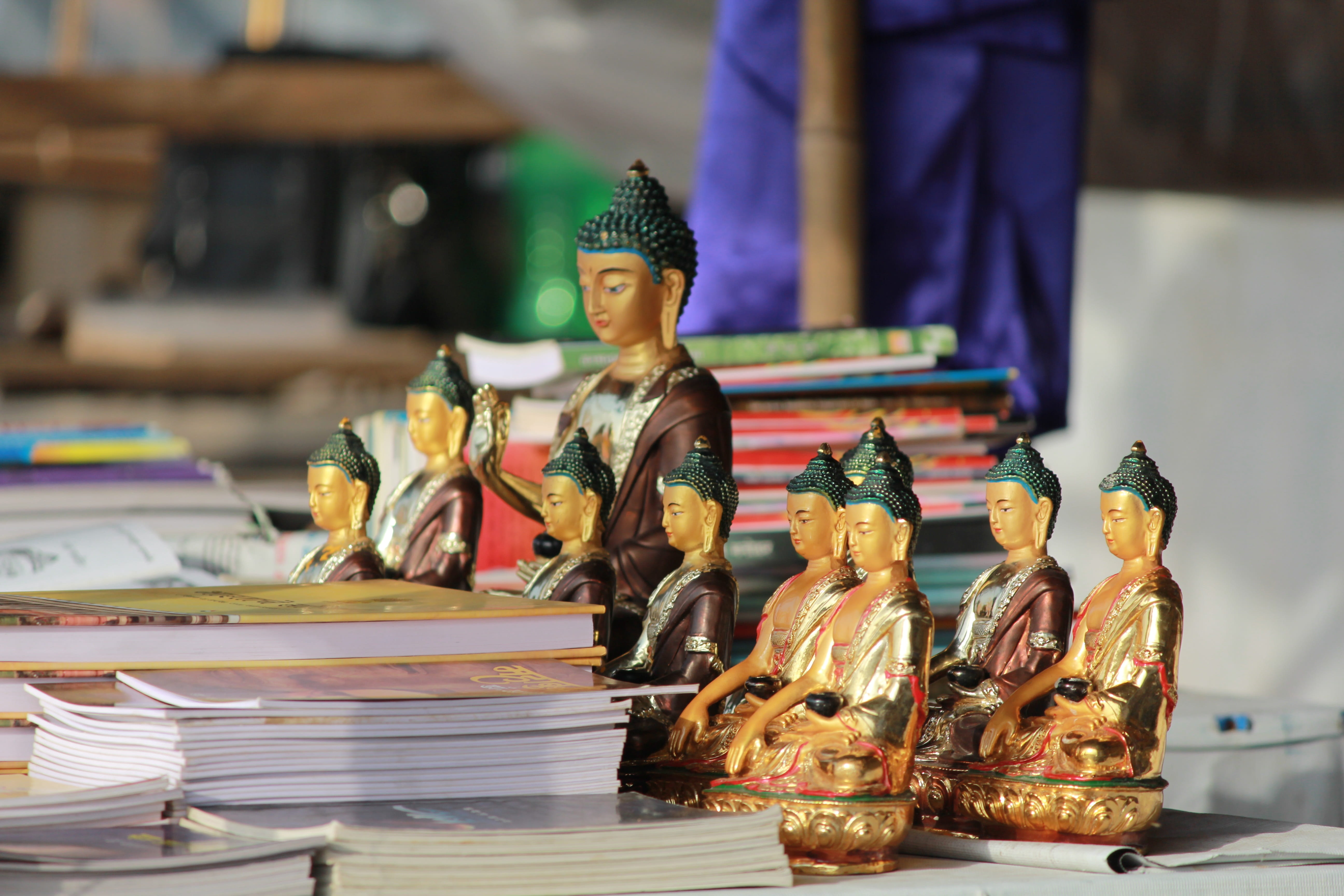 peaceful, thai, idol, god, religion, faith, buddhism, buddhist, prayer, spirituality, oriental, stone, travel, close-up, figurine, culture, worship, craft, HD Wallpaper