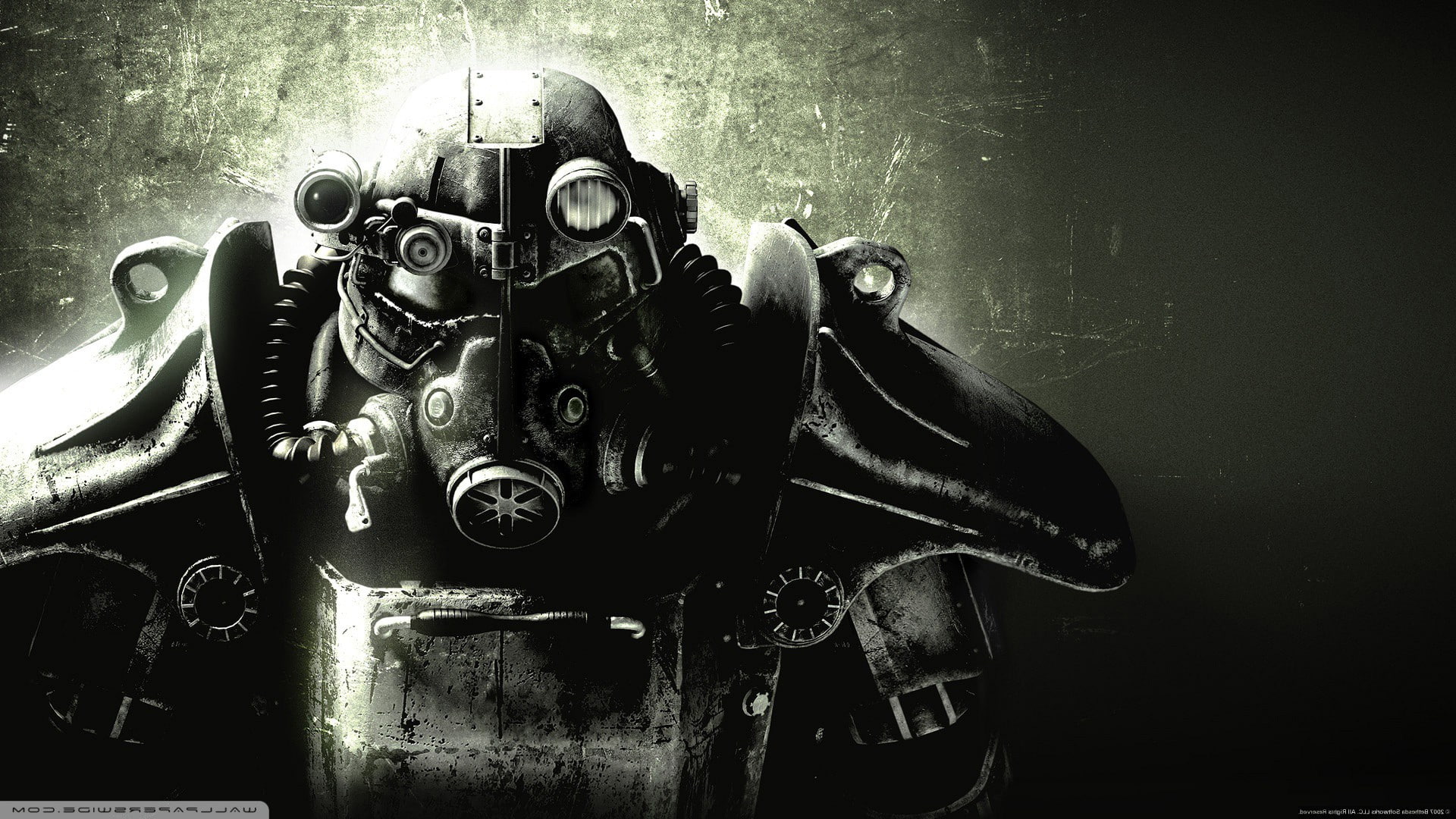 ominous, gas mask, metal, aggression, violence, indoors, representation, close-up, tank, mask, no people, human representation, threats, 1080P, warning sign, HD Wallpaper