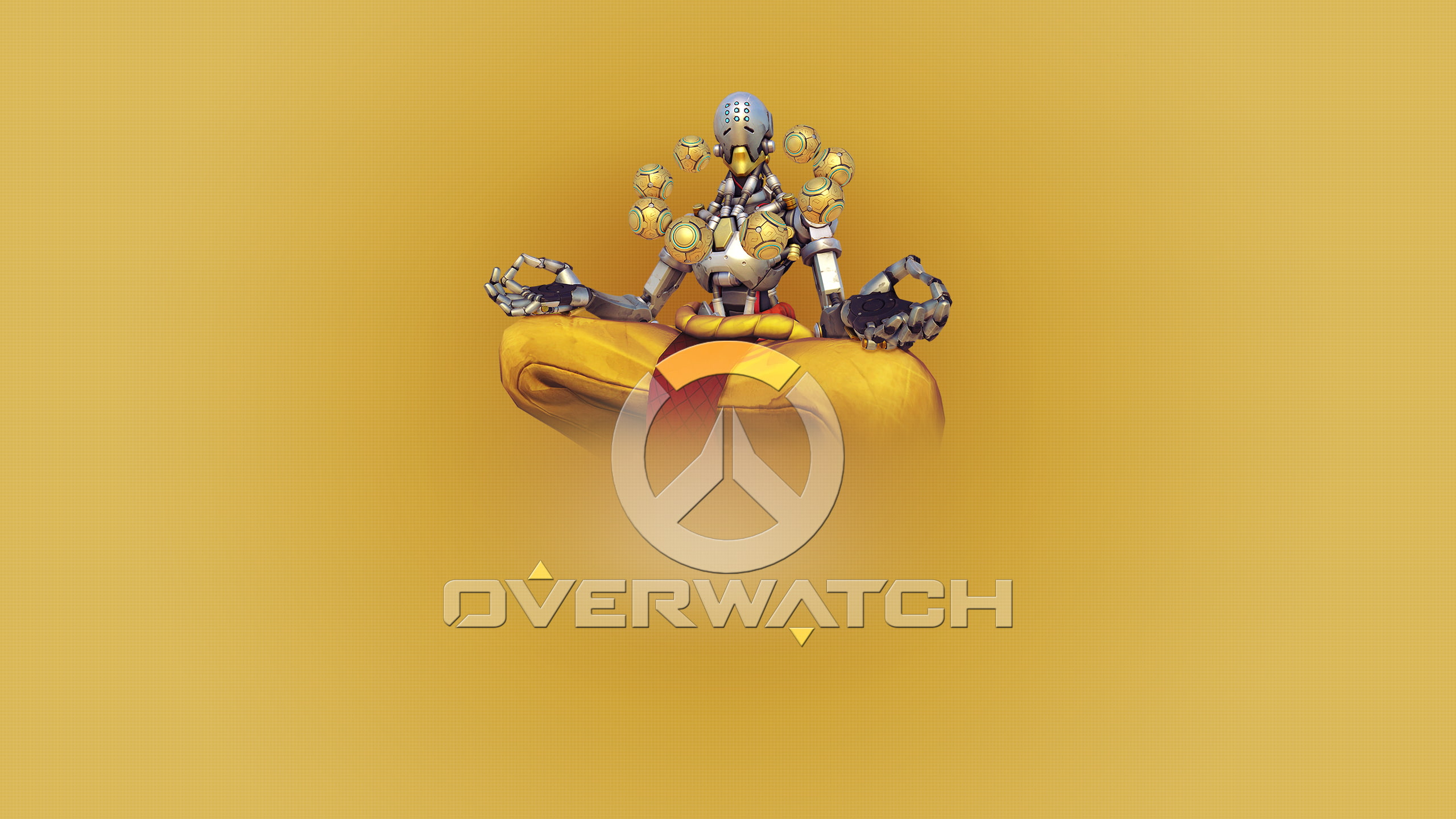 Blizzard Entertainment, Overwatch, PT-Desu (Author), 2K, Tekhartha Zenyatta, video games, Zenyatta, HD Wallpaper