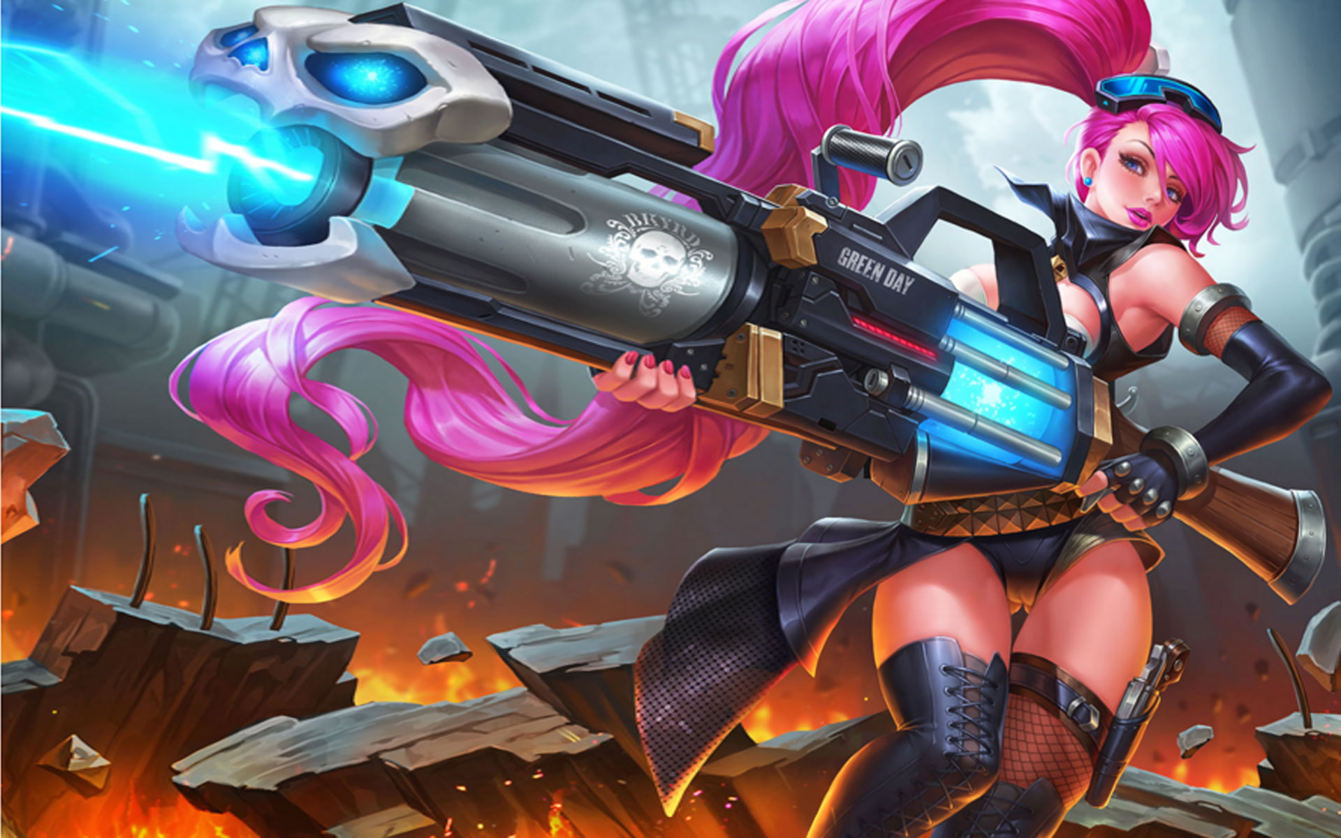 mobile, gun, deadly, 1080P, skin, pc, shangxiang, video, hd, sun, king, large, tablet, image, glory, game, phones, character, HD Wallpaper