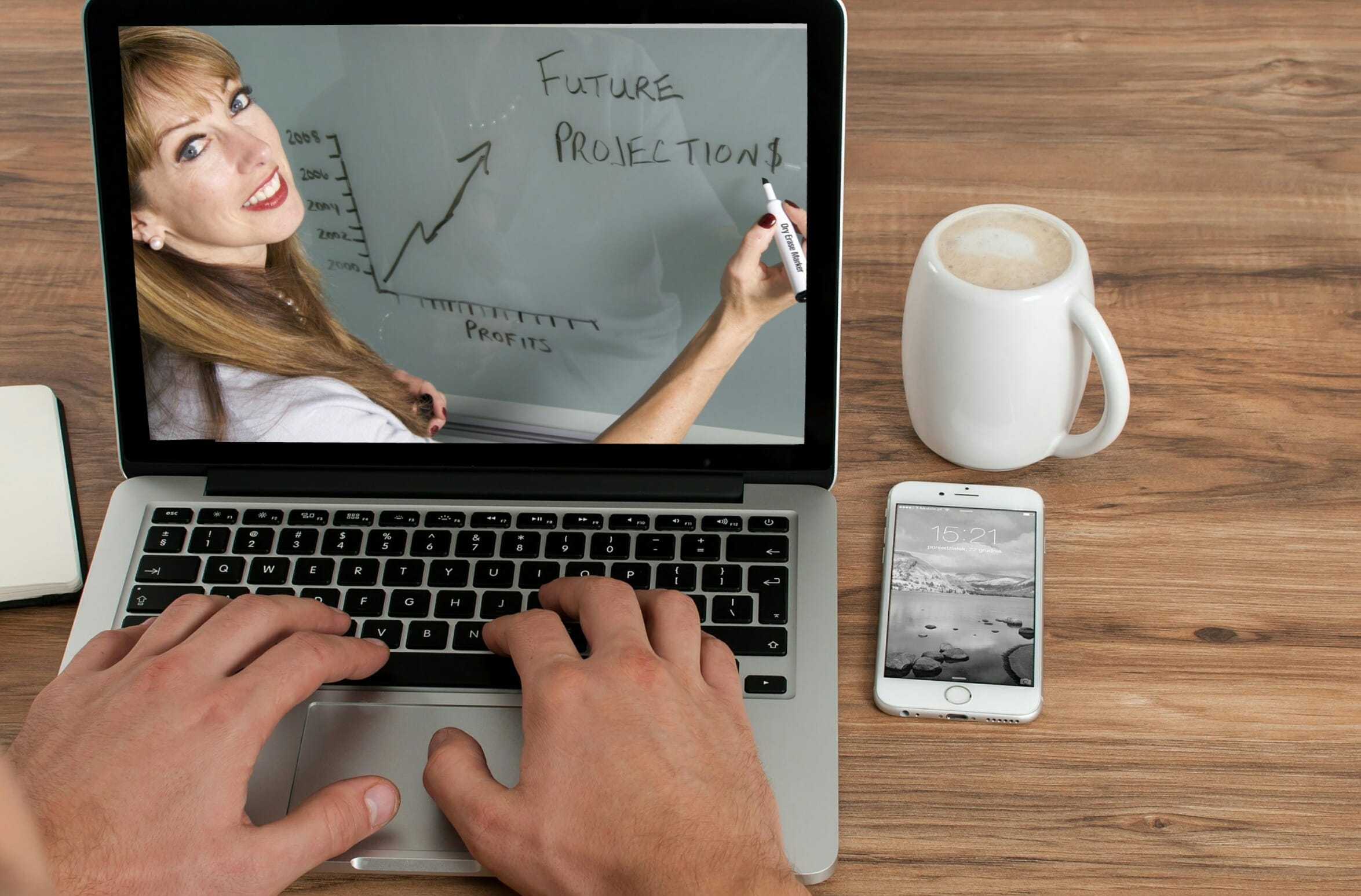 scale, cup, graphic, training, risks, wireless technology, woman, using laptop, success, computer, meeting, smartphone, process, drink, real people, office people, HD Wallpaper
