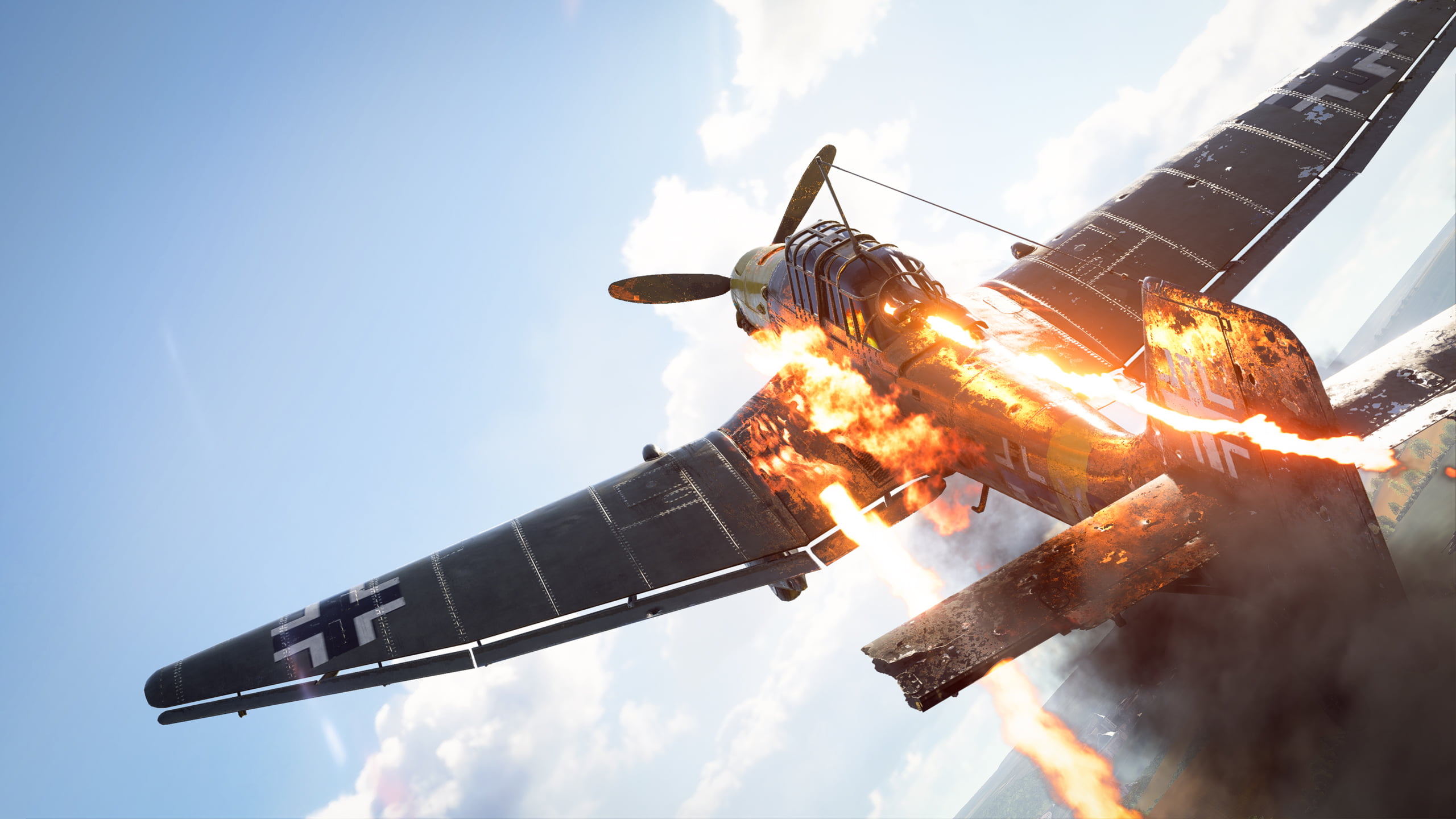 Aircraft, Warplane, Battlefield V, 2K, Battlefield, HD Wallpaper