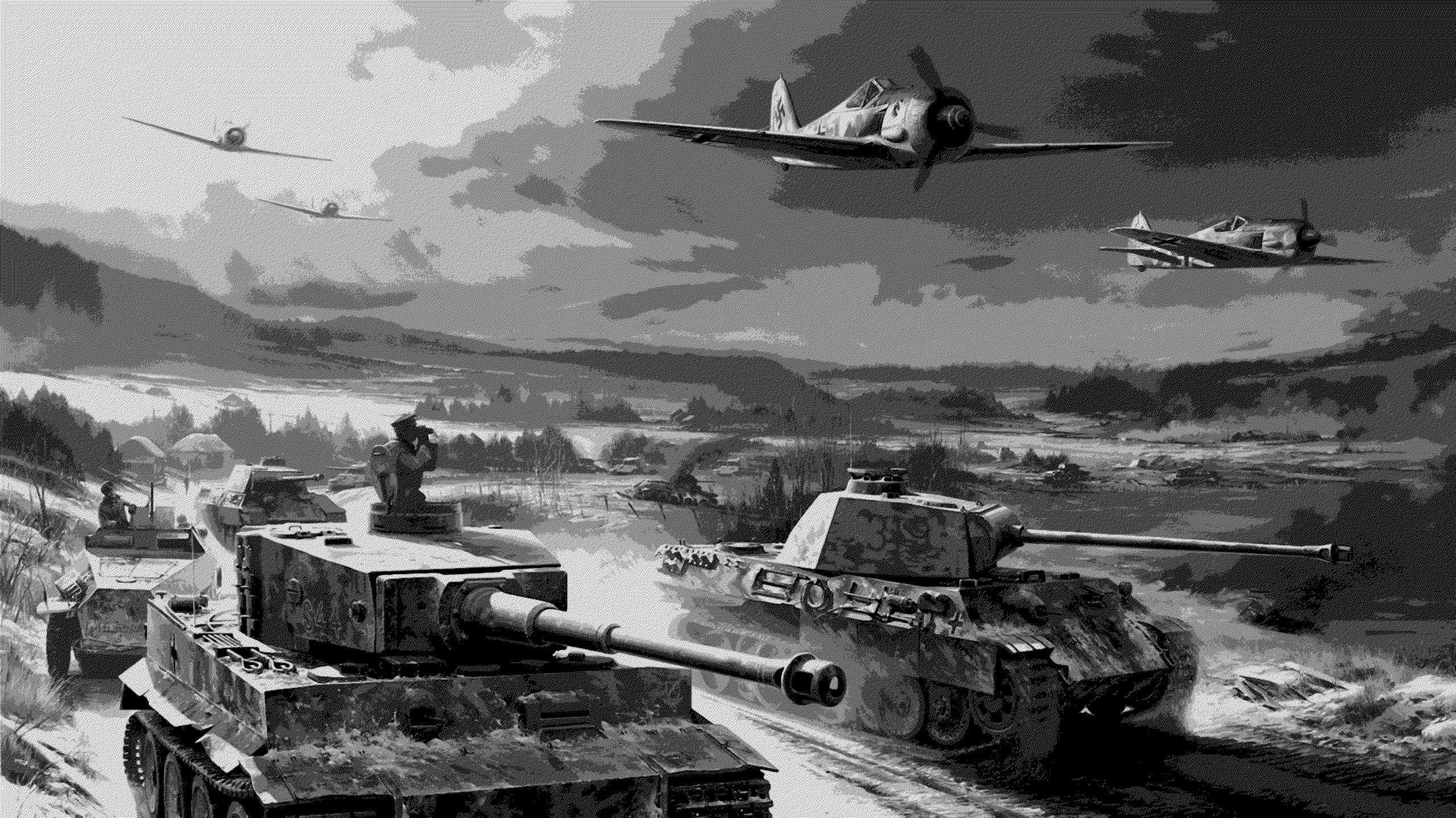 military, day, airplane, outdoors, tanks, armed forces, armored tank, fighter, army, on the move, plane, government, motion, aggression, mode of transportation, HD Wallpaper