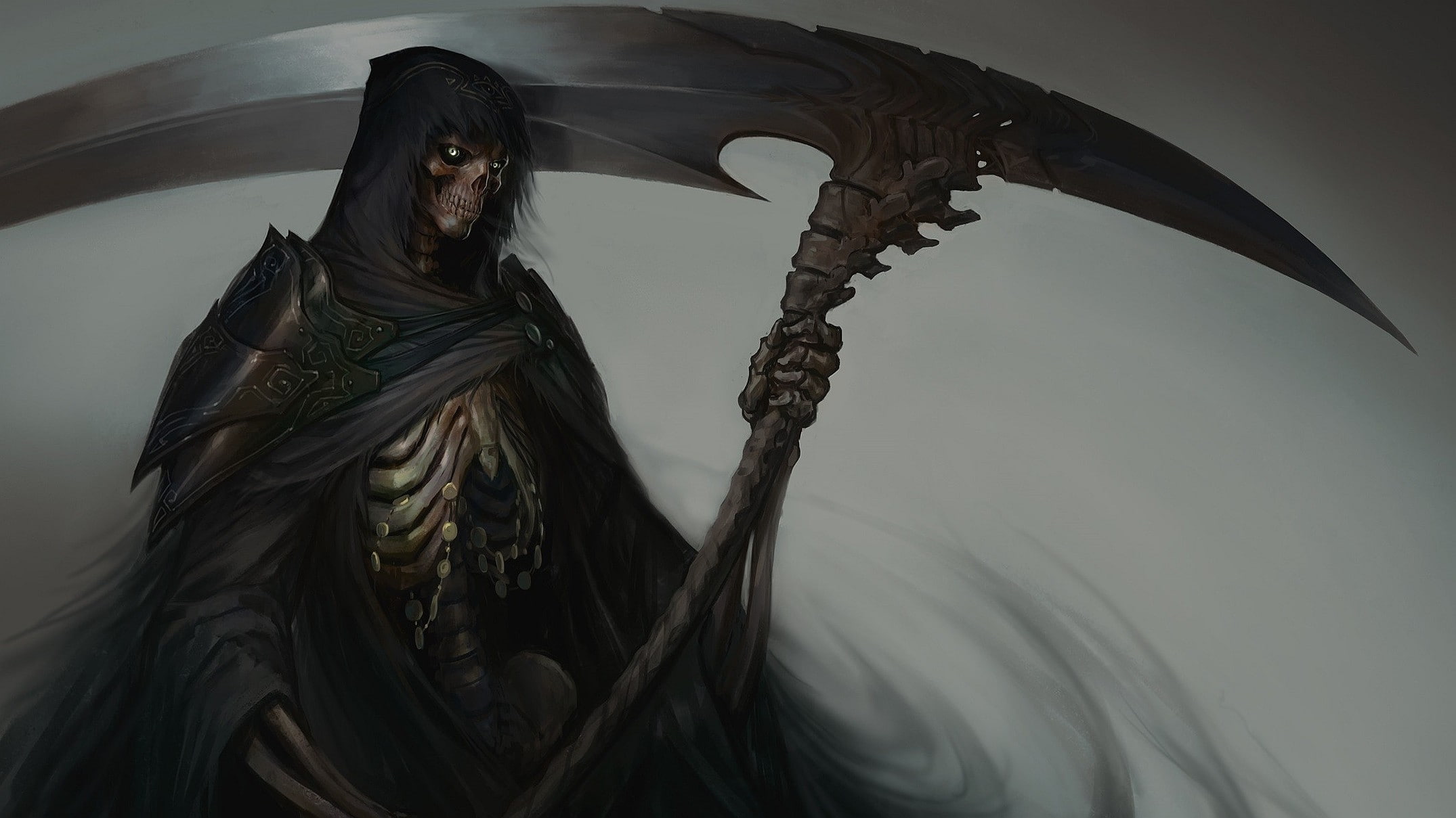 scythe, death, 1080P, HD Wallpaper