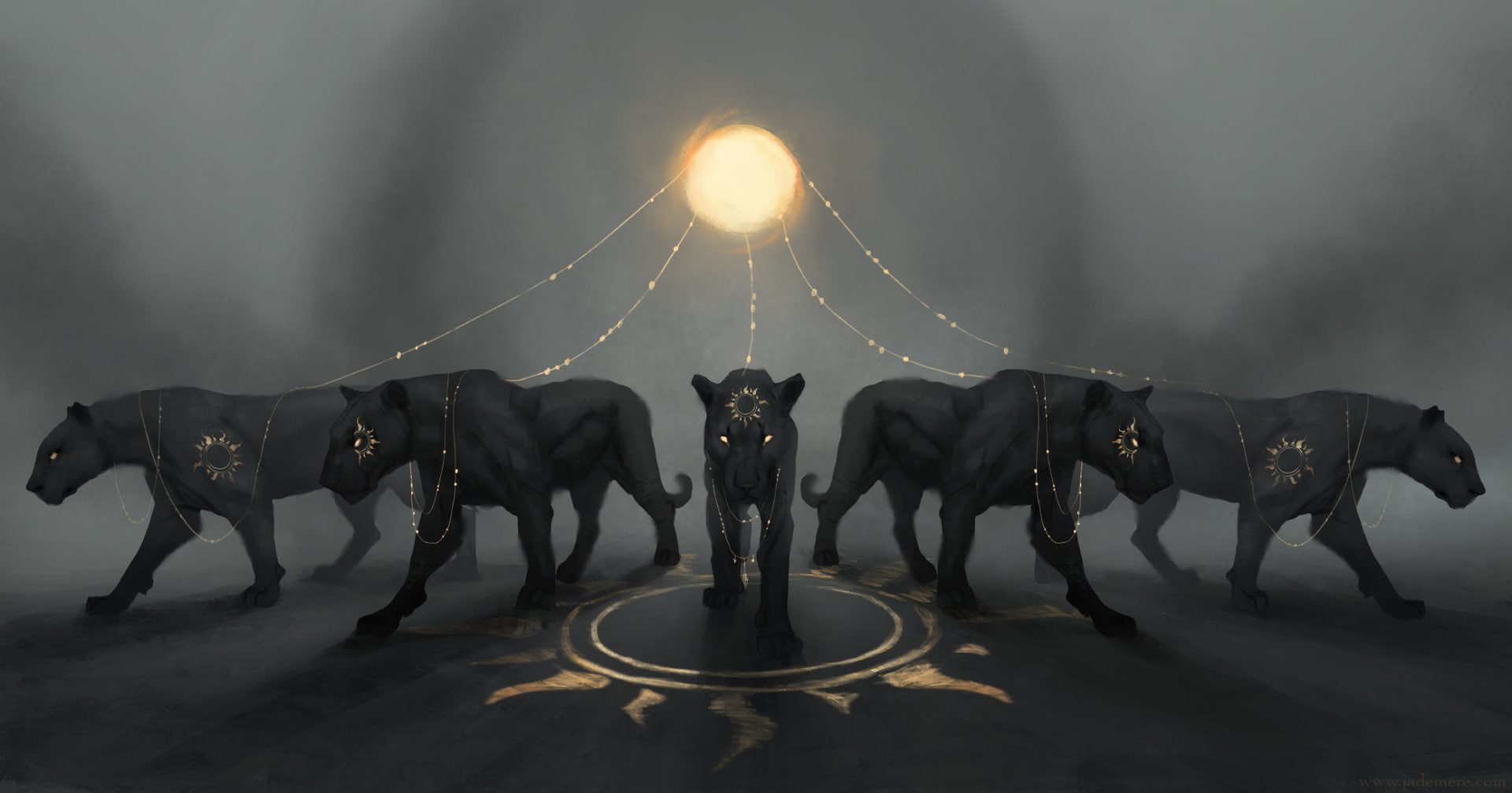 Black Panther, 1080P, Animal, Fantasy Animals, HD Wallpaper