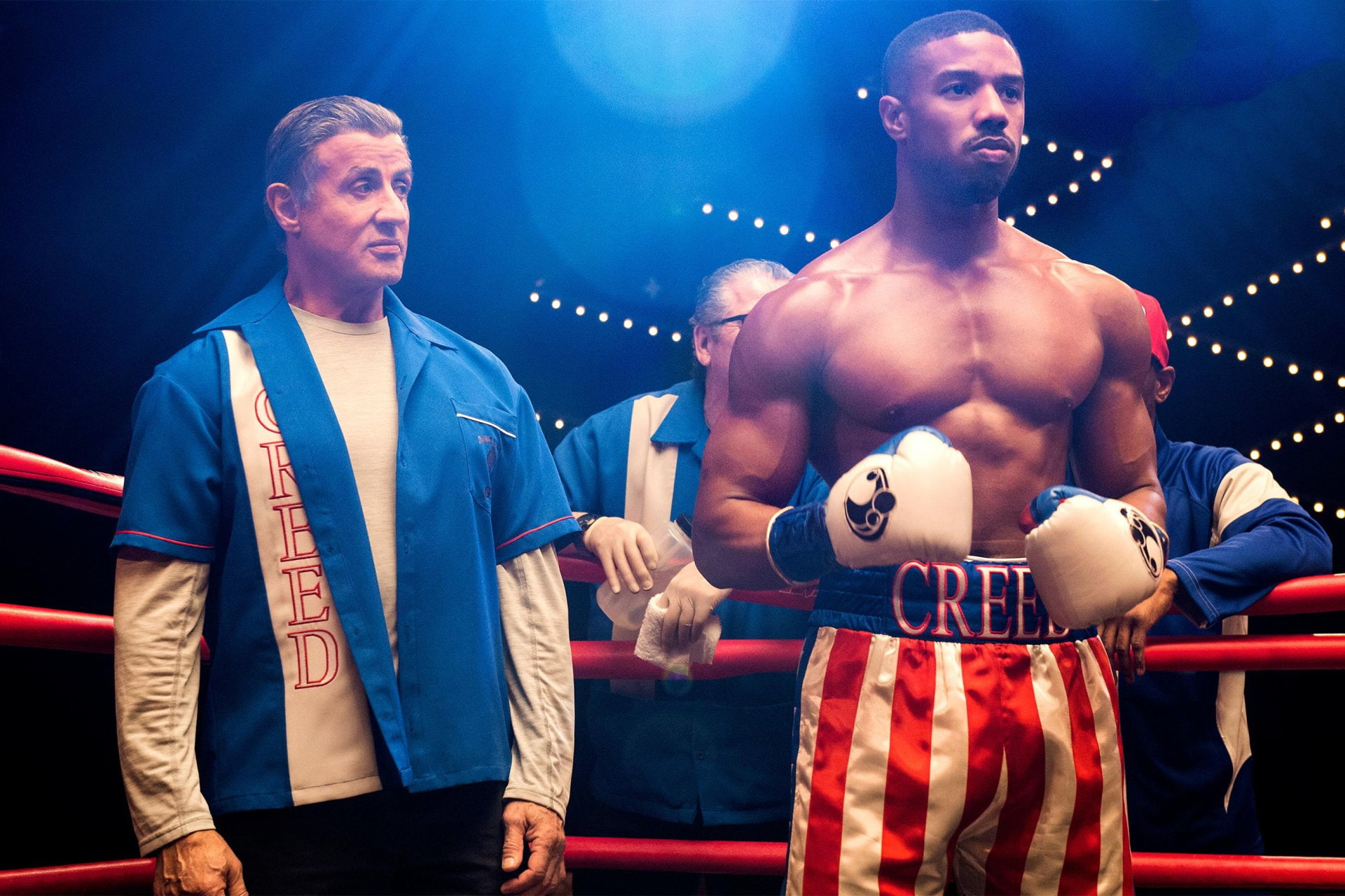 Sylvester Stallone, Rocky Balboa, Creed II, Adonis Johnson, 1080P, Movie, Michael B. Jordan, HD Wallpaper