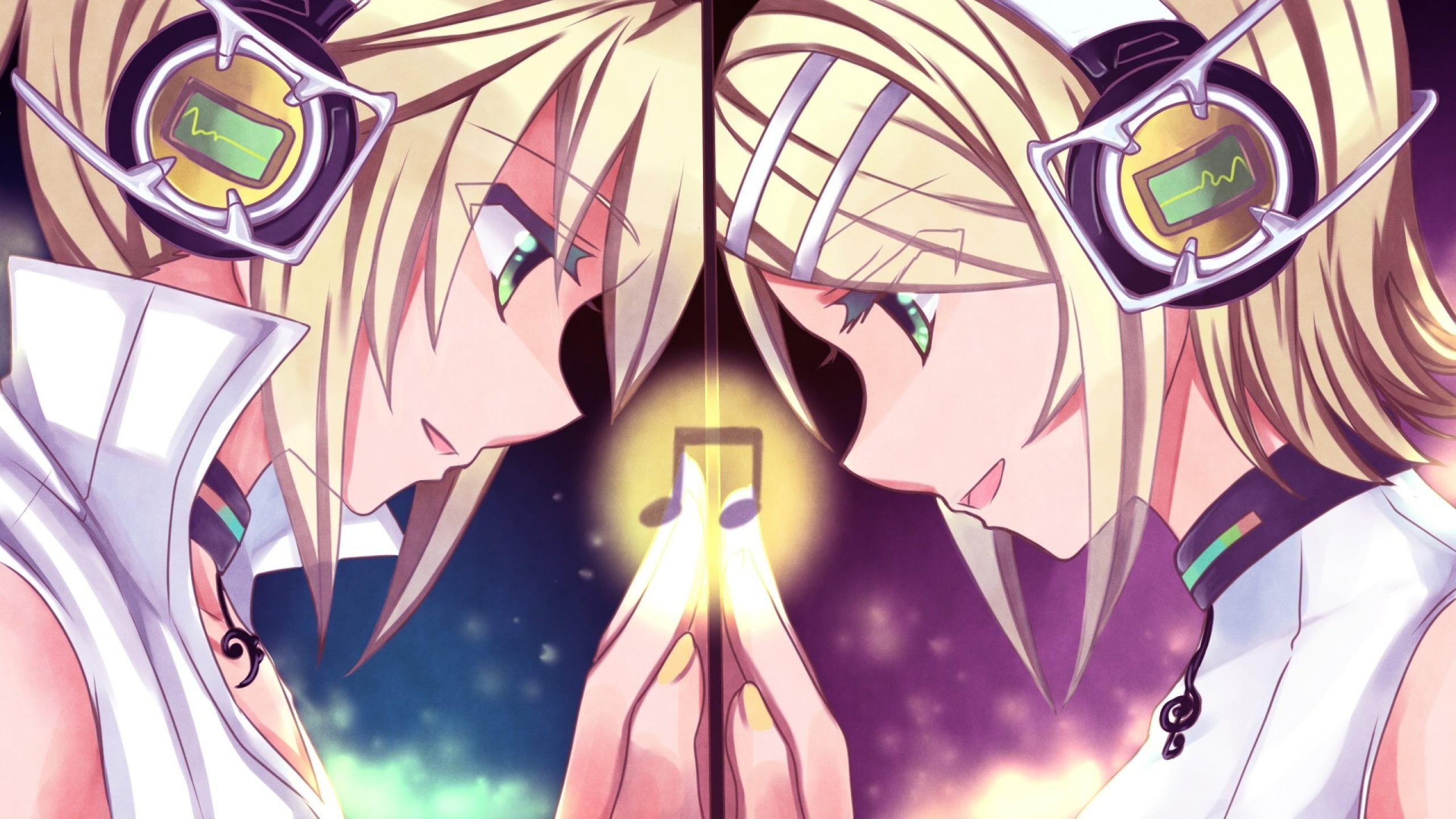 no people, 2K, indoors, close-up, day, focus on foreground, art and craft, illuminated, Kagamine Rin, creativity, Vocaloid, representation, human representation, HD Wallpaper